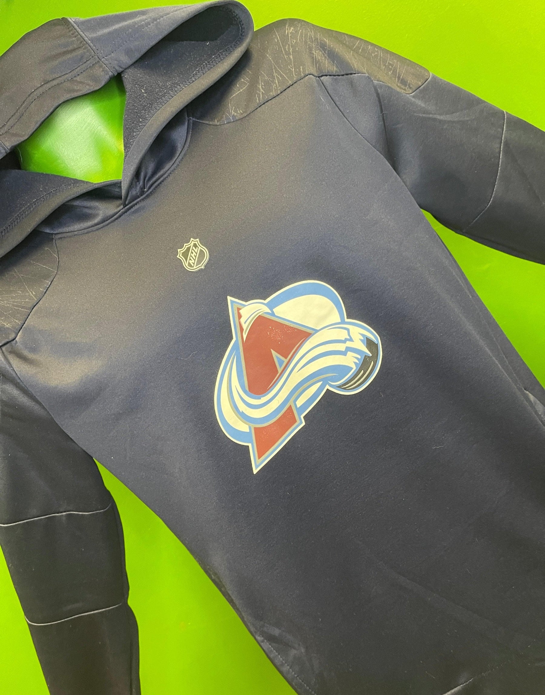 NHL Colorado Avalanche Black Hoodie Youth Large 14-16
