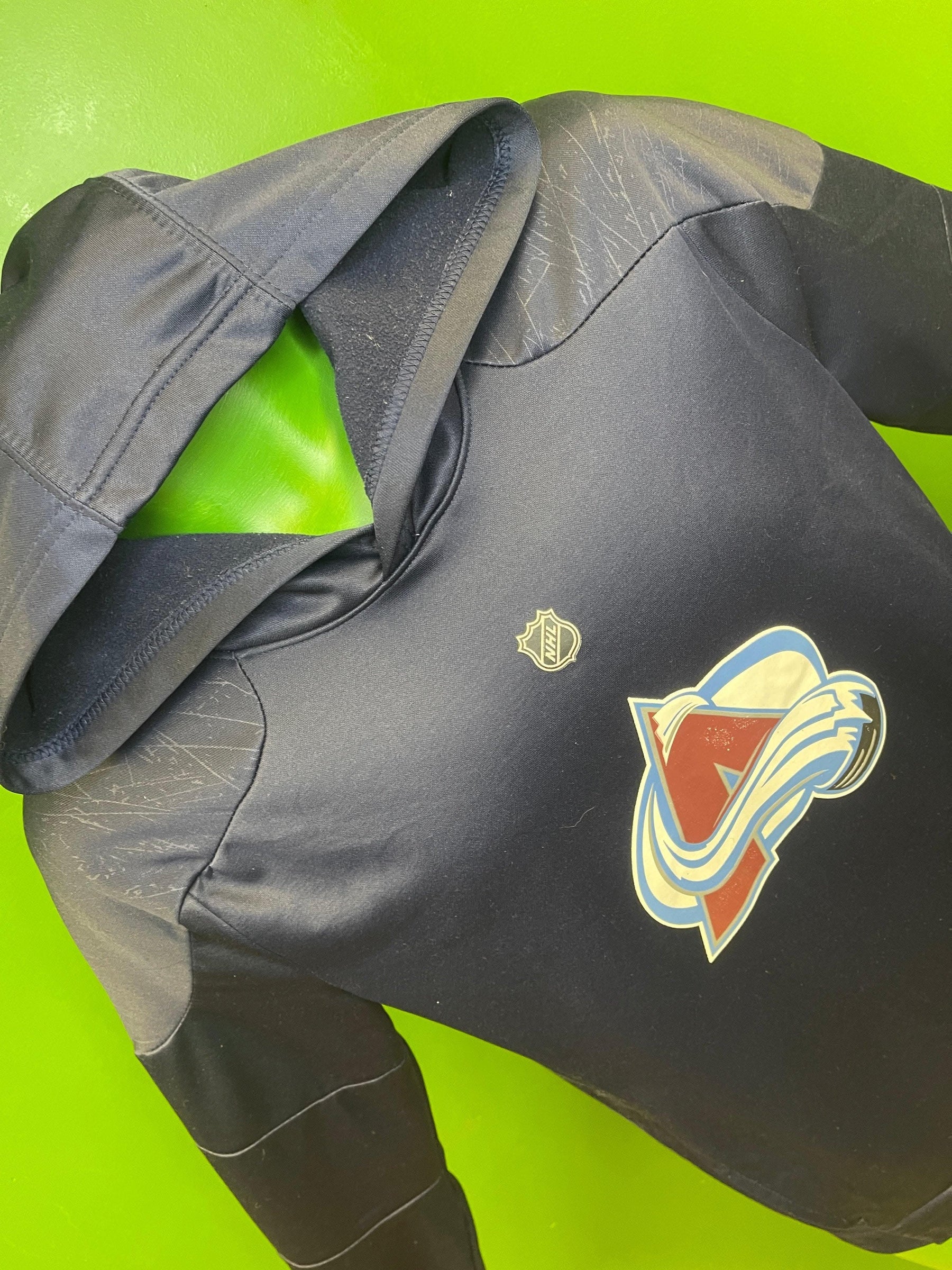 NHL Colorado Avalanche Black Hoodie Youth Large 14-16