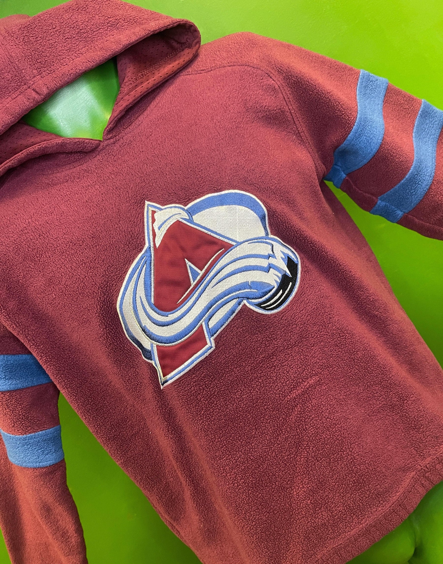 NHL Colorado Avalanche Fluffy Pullover Hoodie Youth Large 14-16