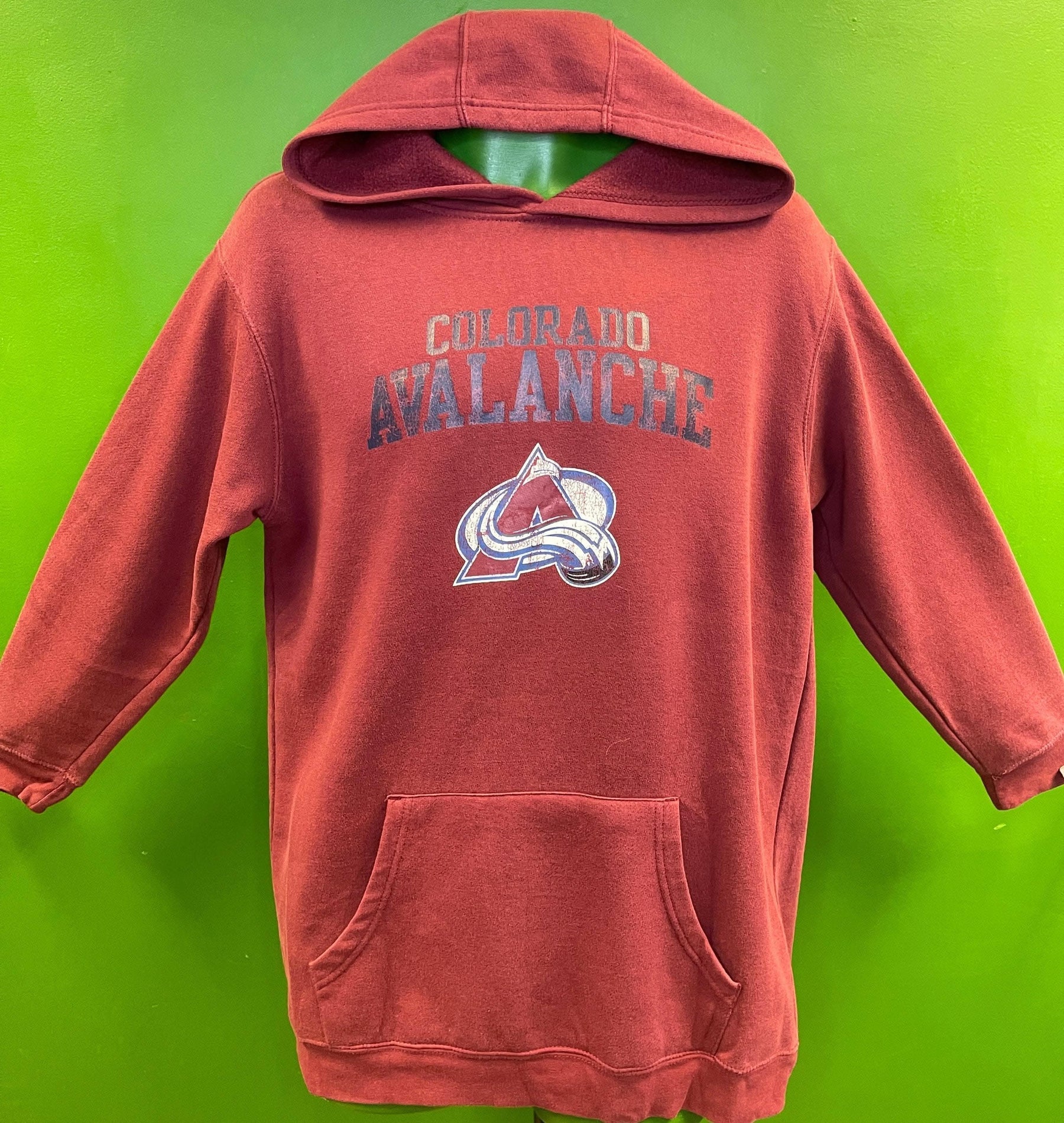 NHL Colorado Avalanche Reebok Pullover Hoodie Youth Large 14-16