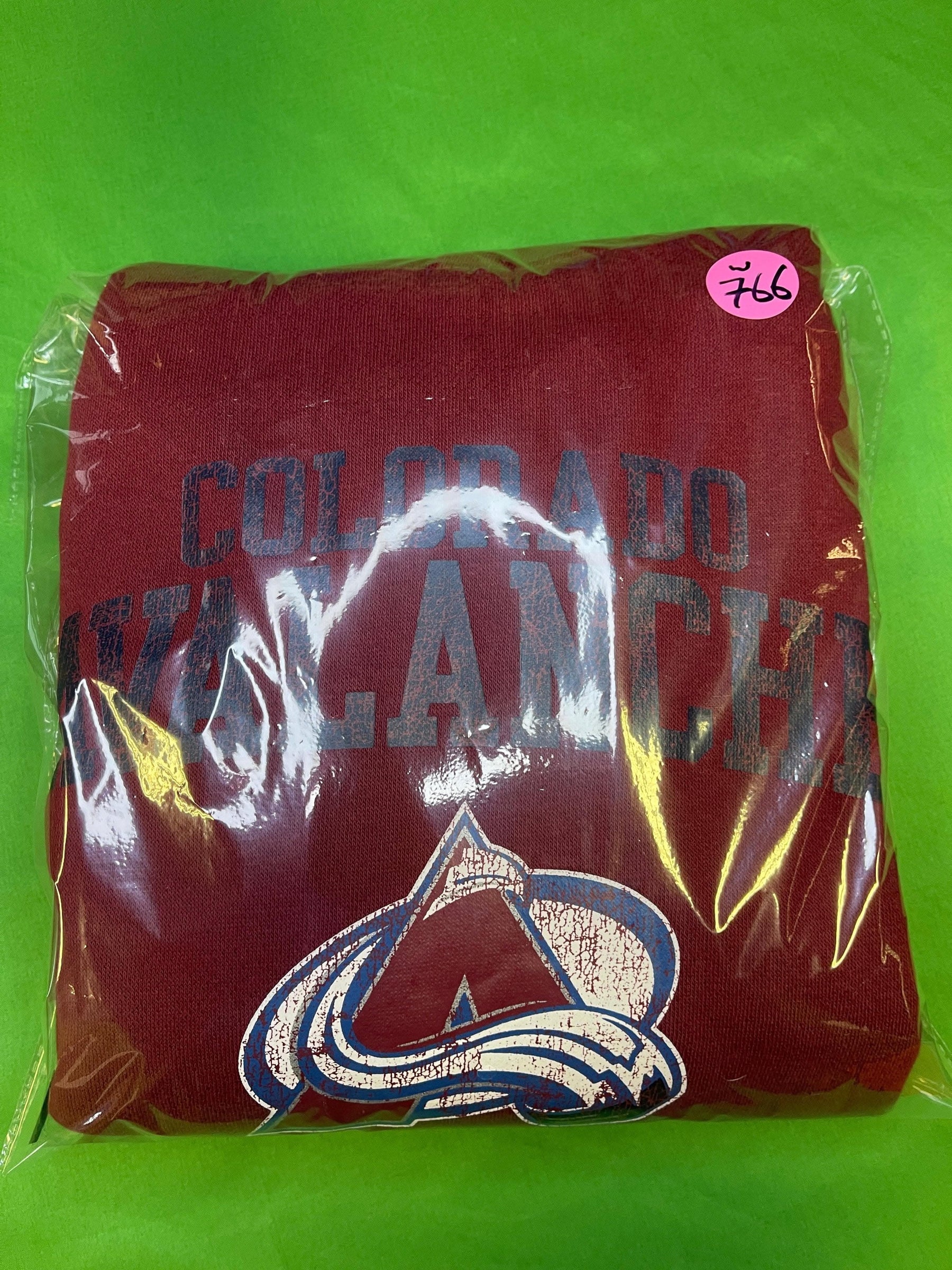 NHL Colorado Avalanche Reebok Pullover Hoodie Youth Large 14-16