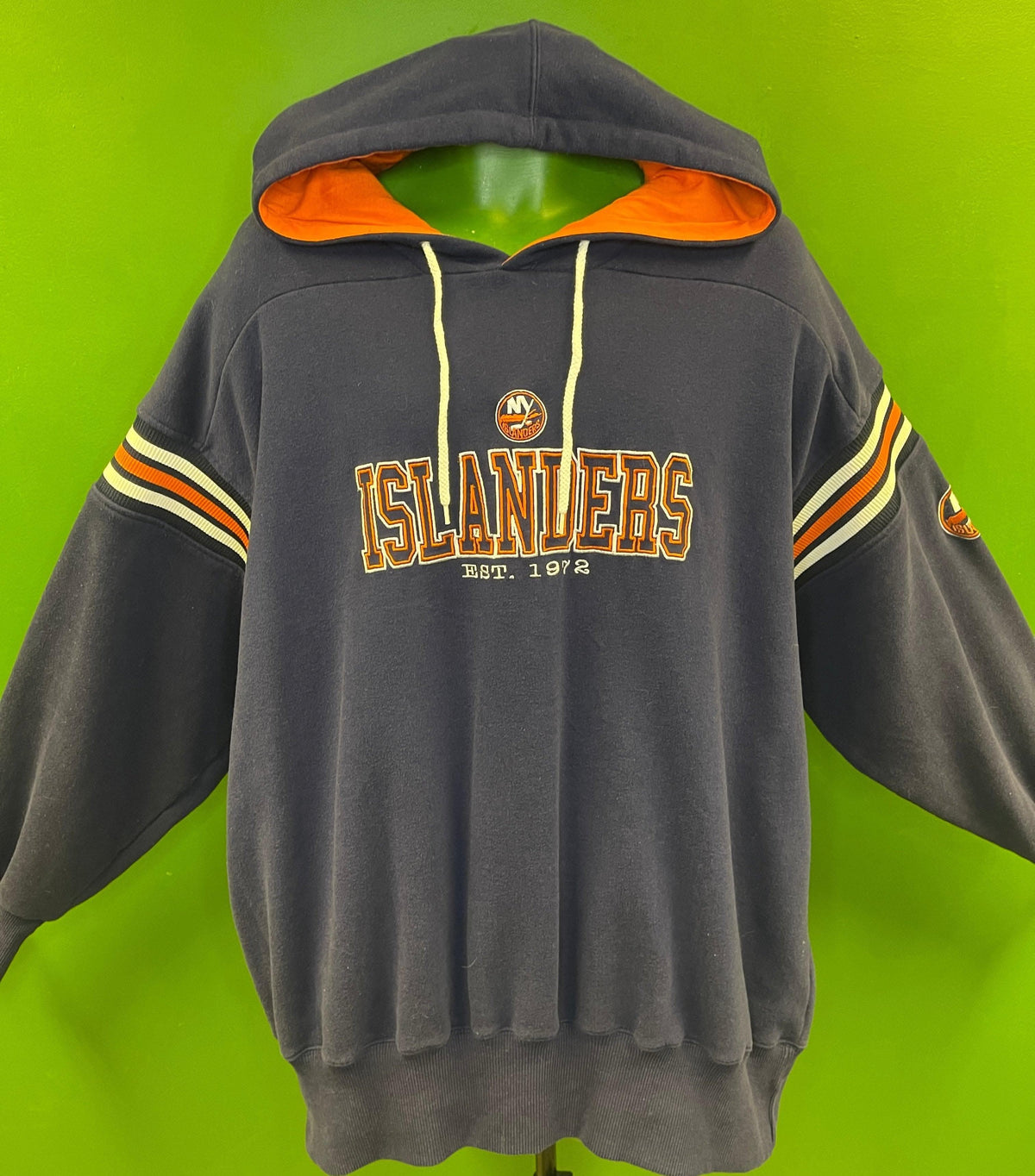 NHL New York Islanders Majestic Vintage Soft Hoodie Men's X-Large