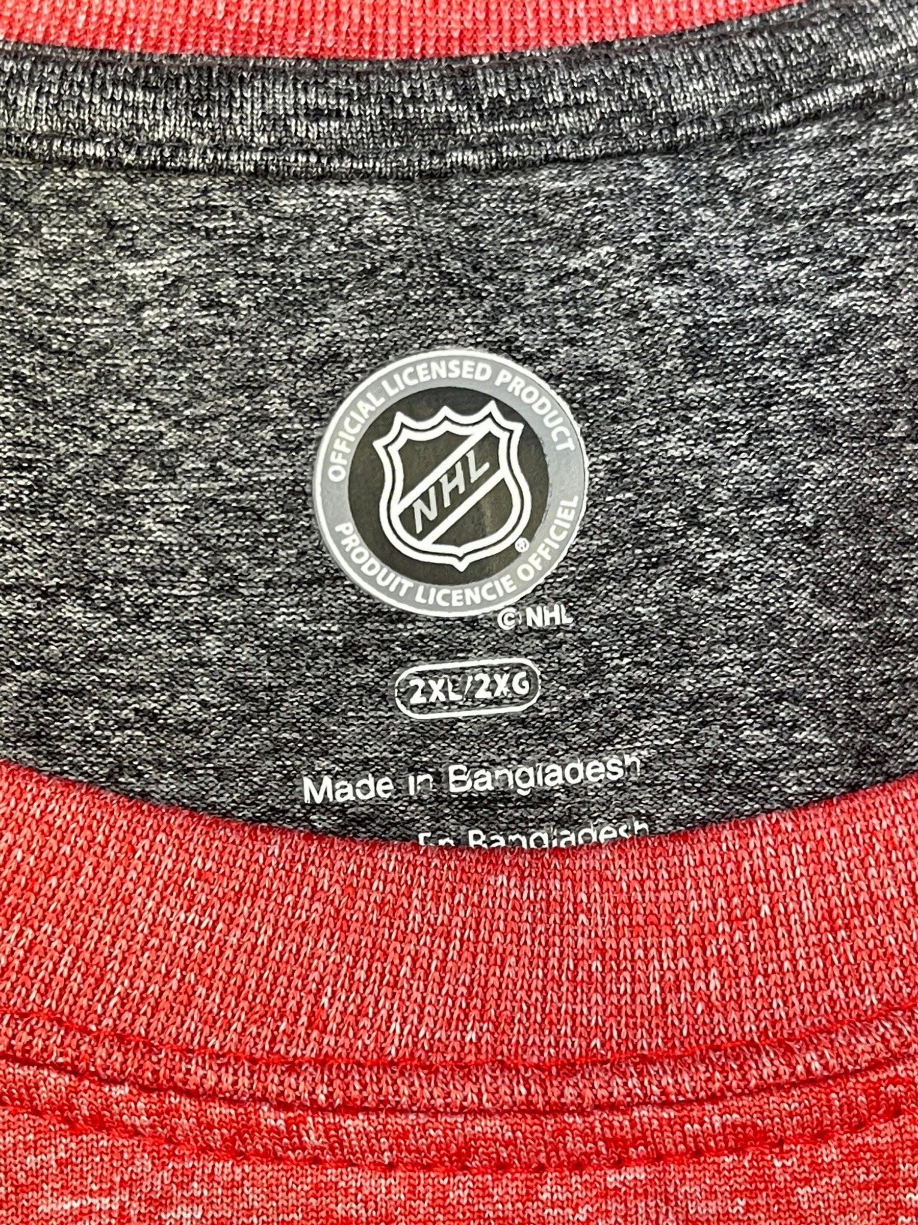 NHL Detroit Red Wings Lightweight Heathered L/S T-Shirt Men's 2X-Large