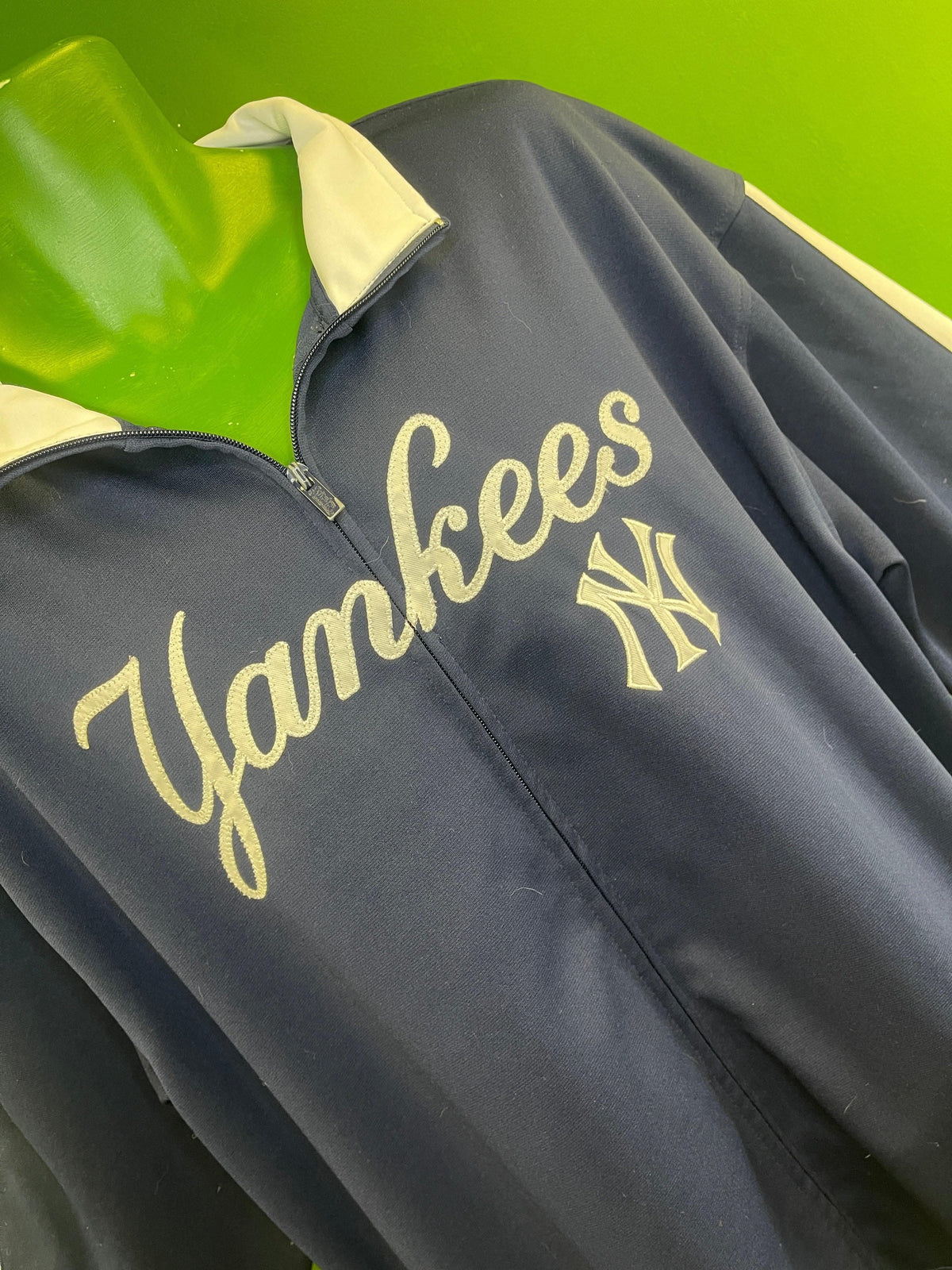 MLB New York Yankees Stitches Full Zip Stitched Track Jacket Men's X-Large