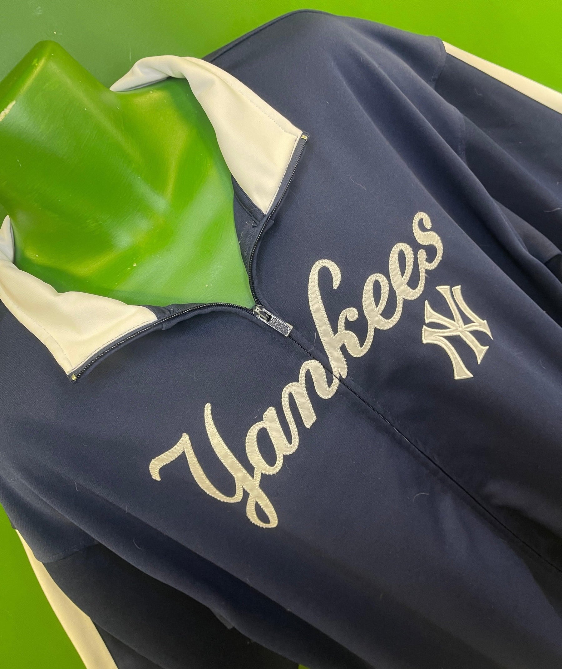 MLB New York Yankees Stitches Full Zip Stitched Track Jacket Men's X-Large