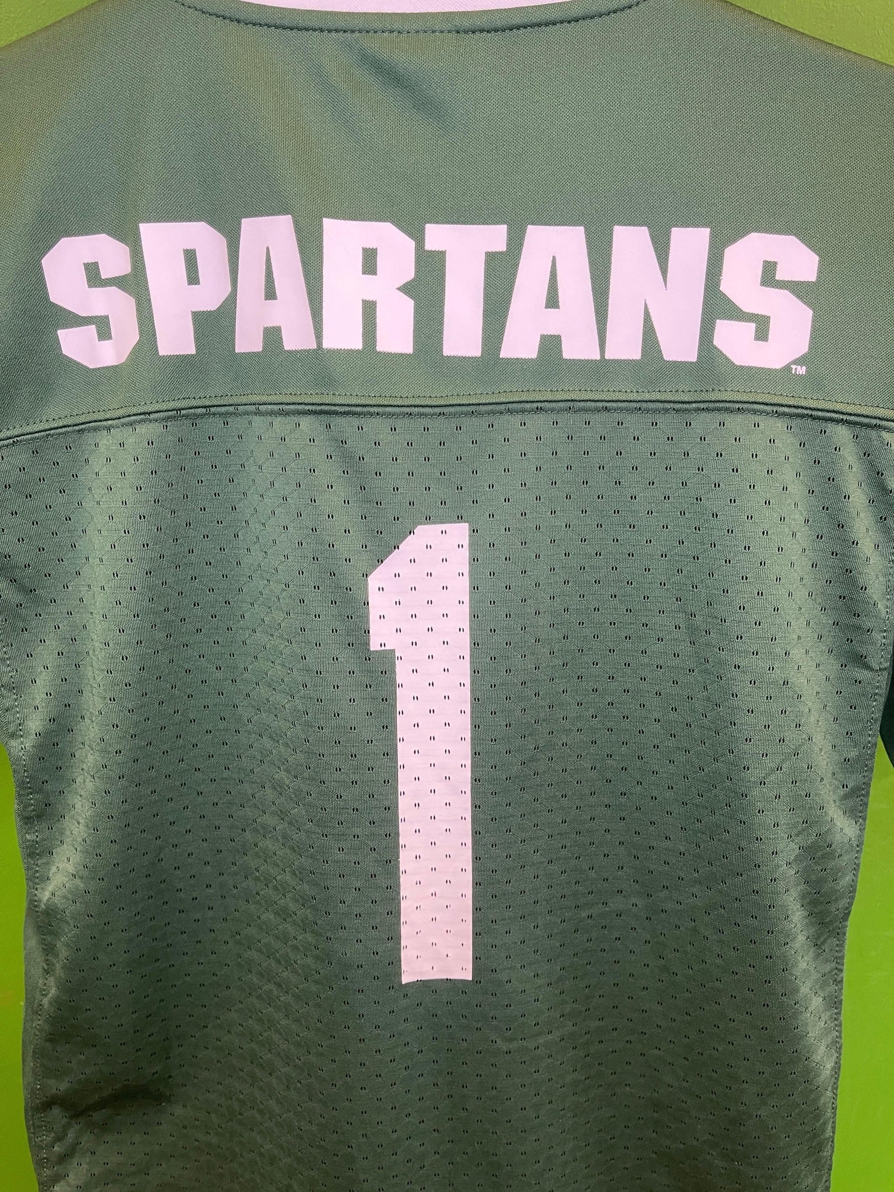 NCAA Michigan State Spartans #1 Jersey Youth Large 12-14