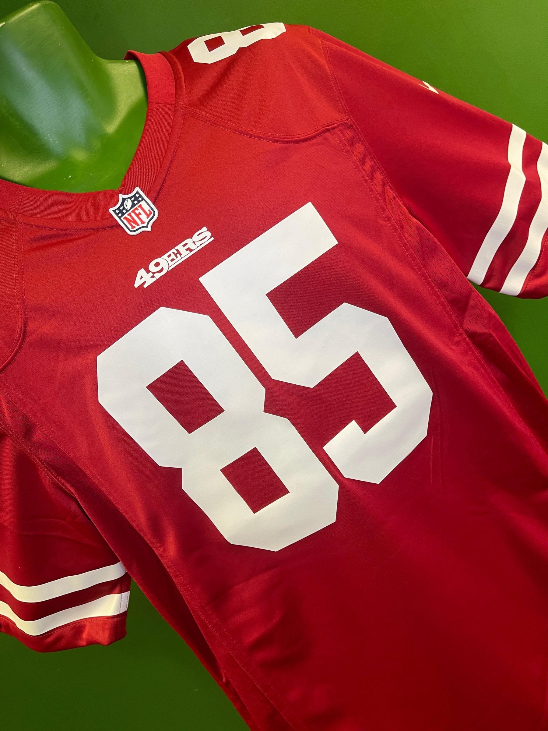 NFL San Francisco 49ers George Kittle #85 Game Jersey Men's Large NWT