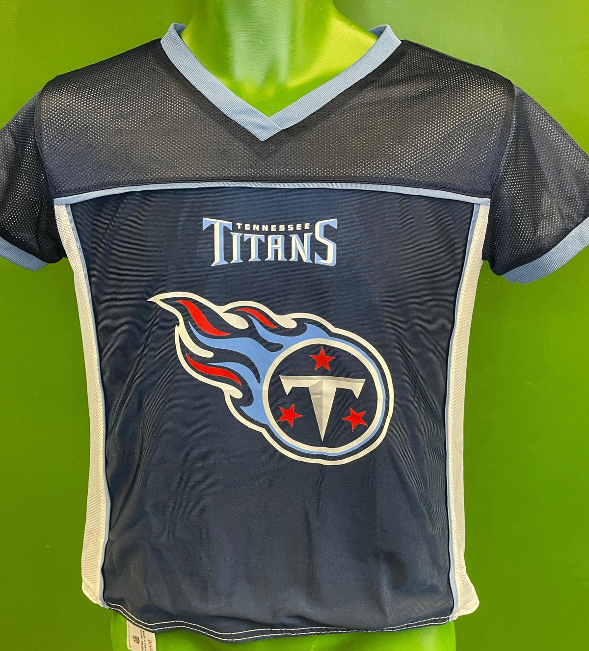 NFL Tennessee Titans Flag Football Jersey Youth Medium 10-12