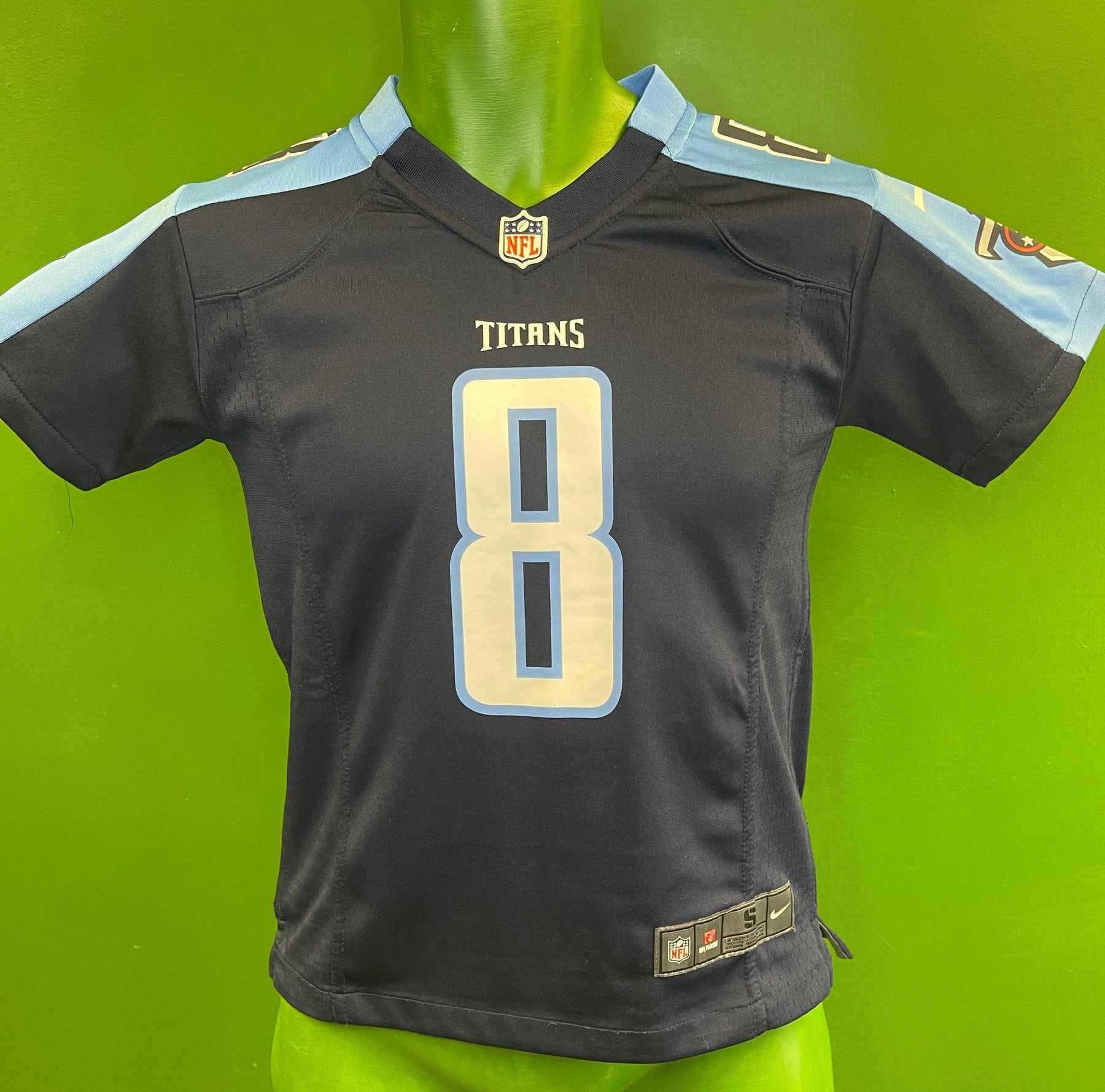NFL Tennessee Titans Marcus Mariota #8 Game Jersey Youth Small 8