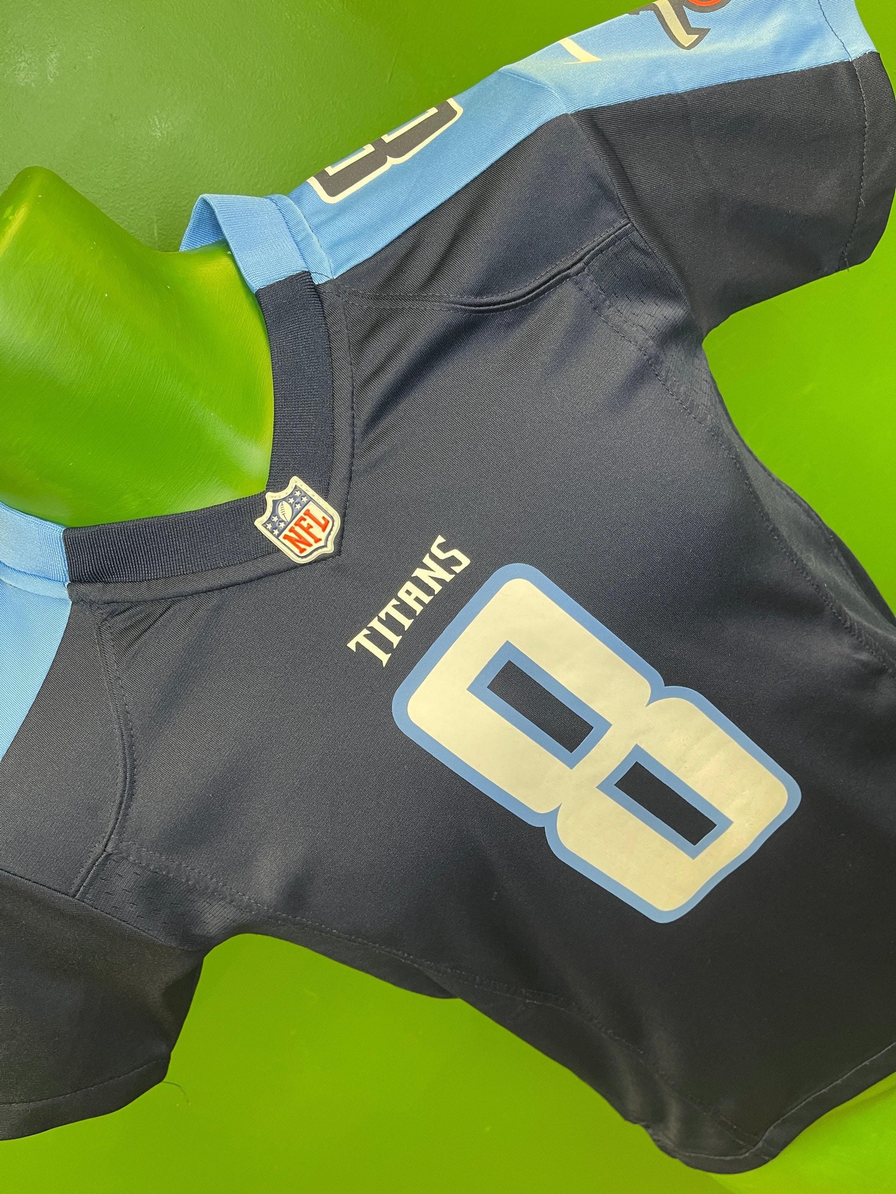 NFL Tennessee Titans Marcus Mariota #8 Game Jersey Youth Small 8