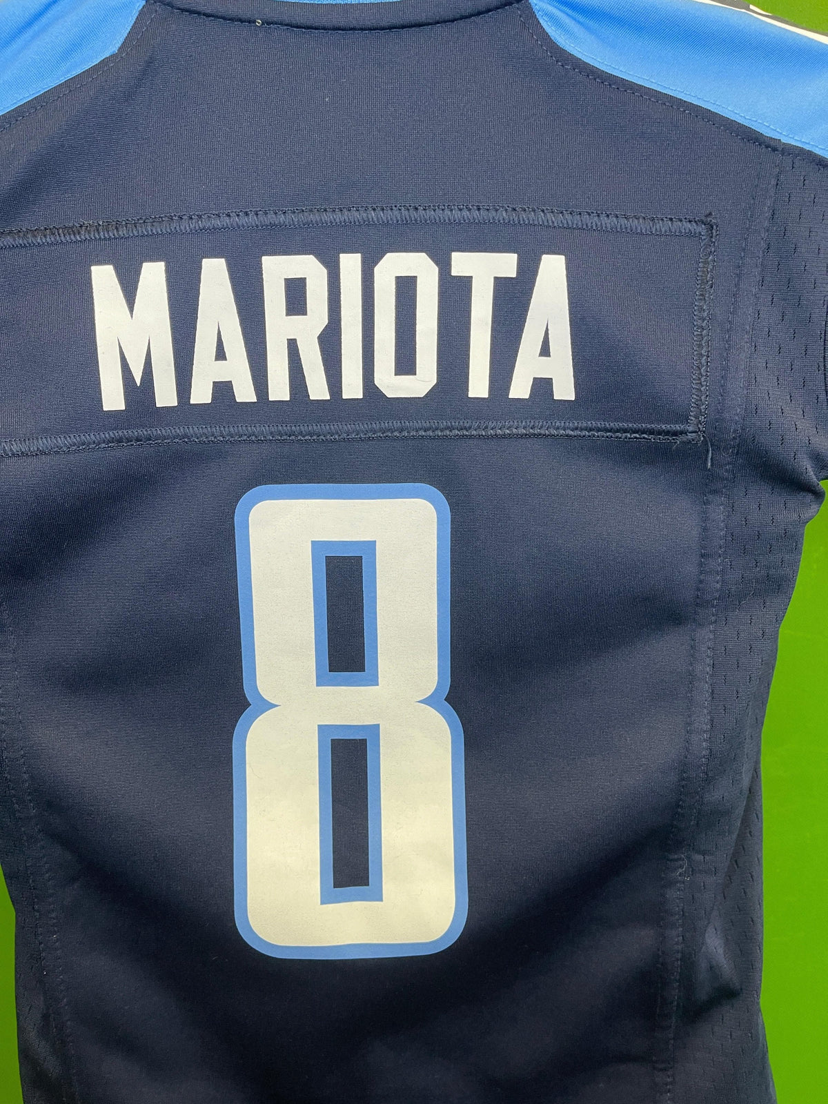 NFL Tennessee Titans Marcus Mariota #8 Game Jersey Youth Small 8