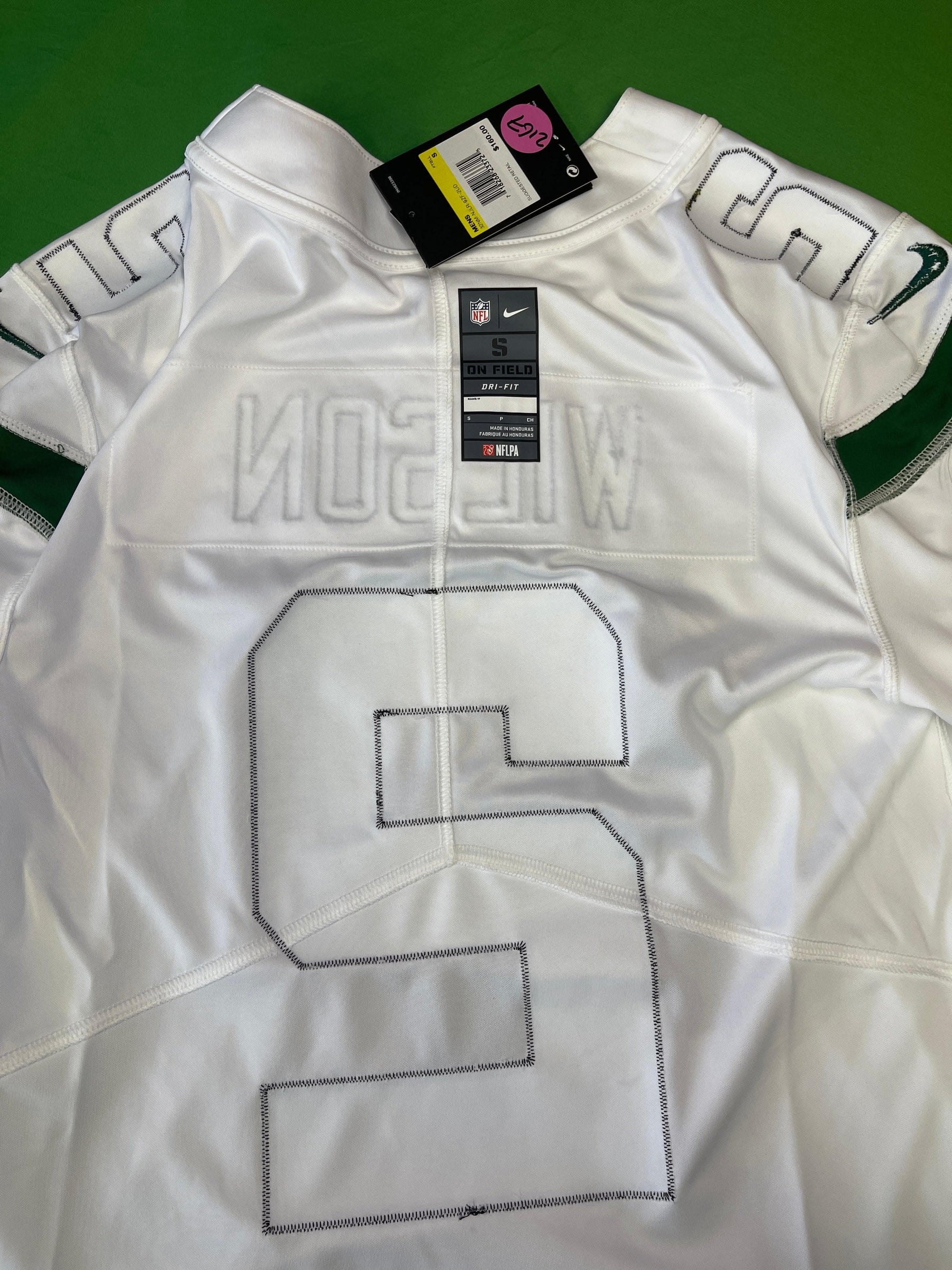 NFL New York Jets Zach Wilson #2 Limited Stitched Jersey Men's Small NWT