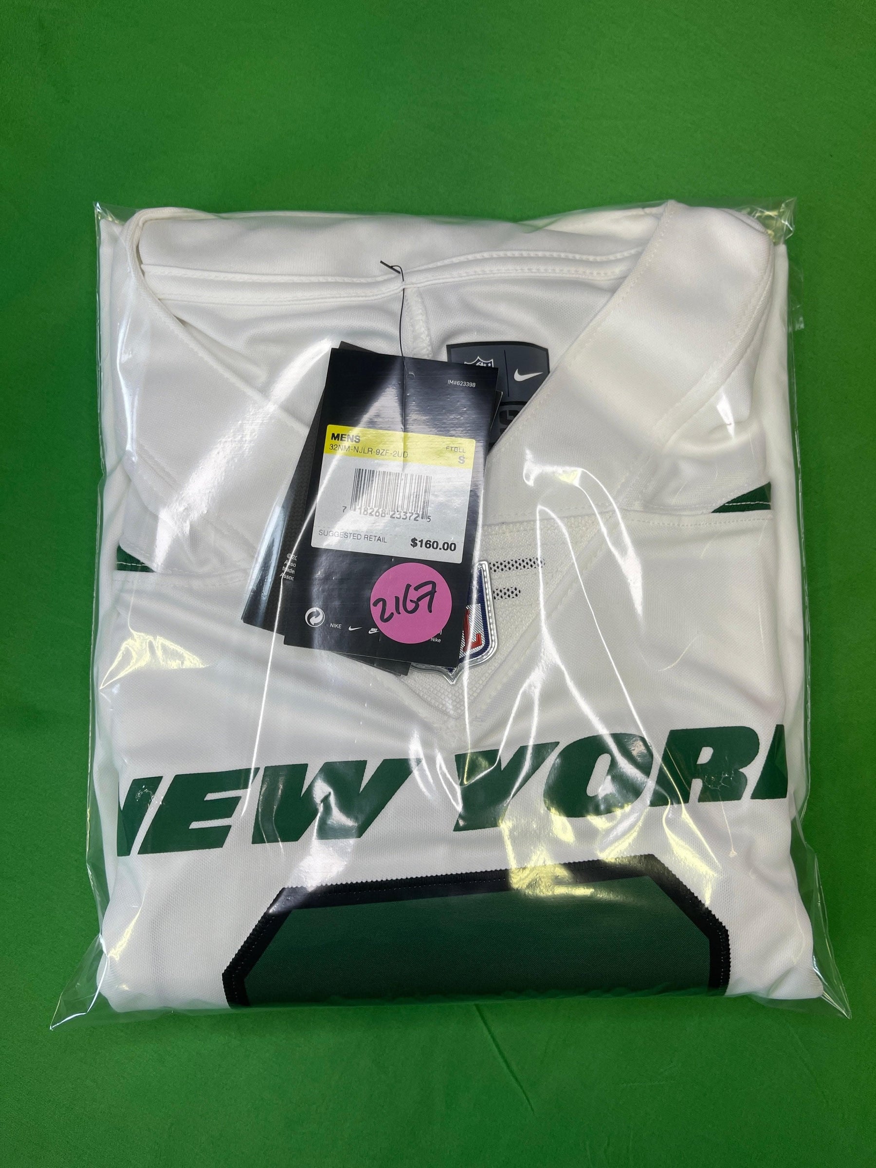 NFL New York Jets Zach Wilson #2 Limited Stitched Jersey Men's Small NWT