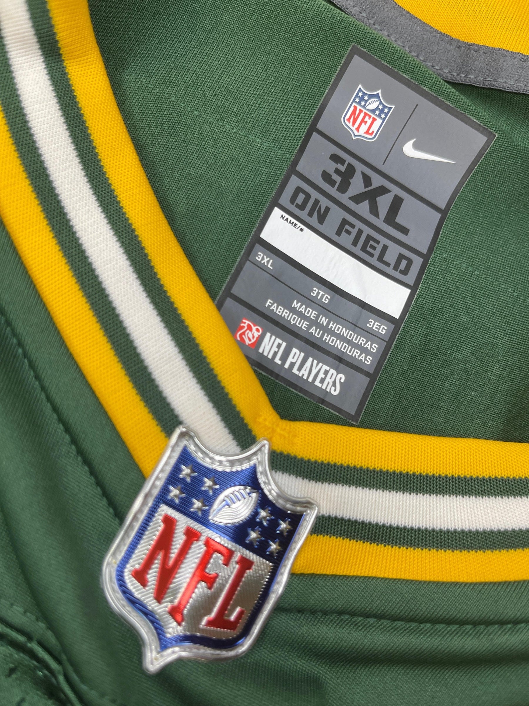 NFL Green Bay Packers Rodgers #12 Limited Stitched Jersey Men's 3X-Large NWT