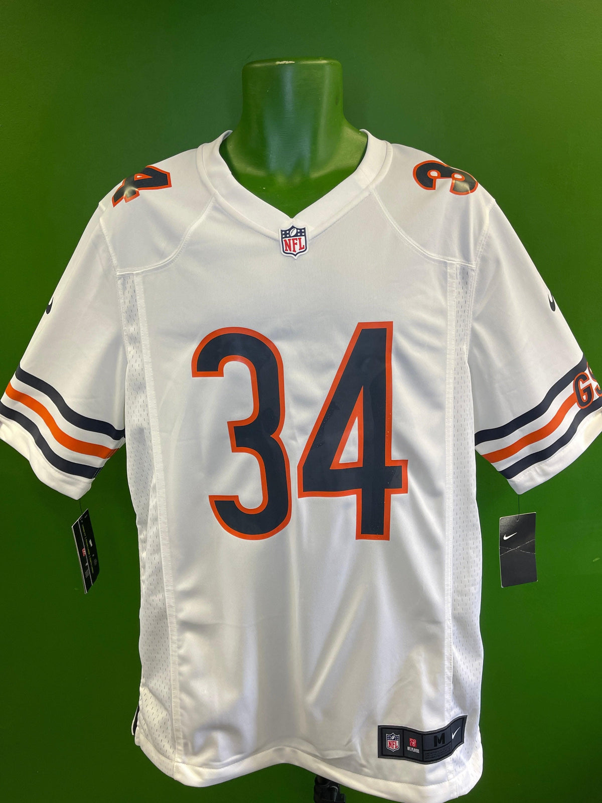 NFL Chicago Bears Walter Payton #34 Game Jersey Men's Medium NWT