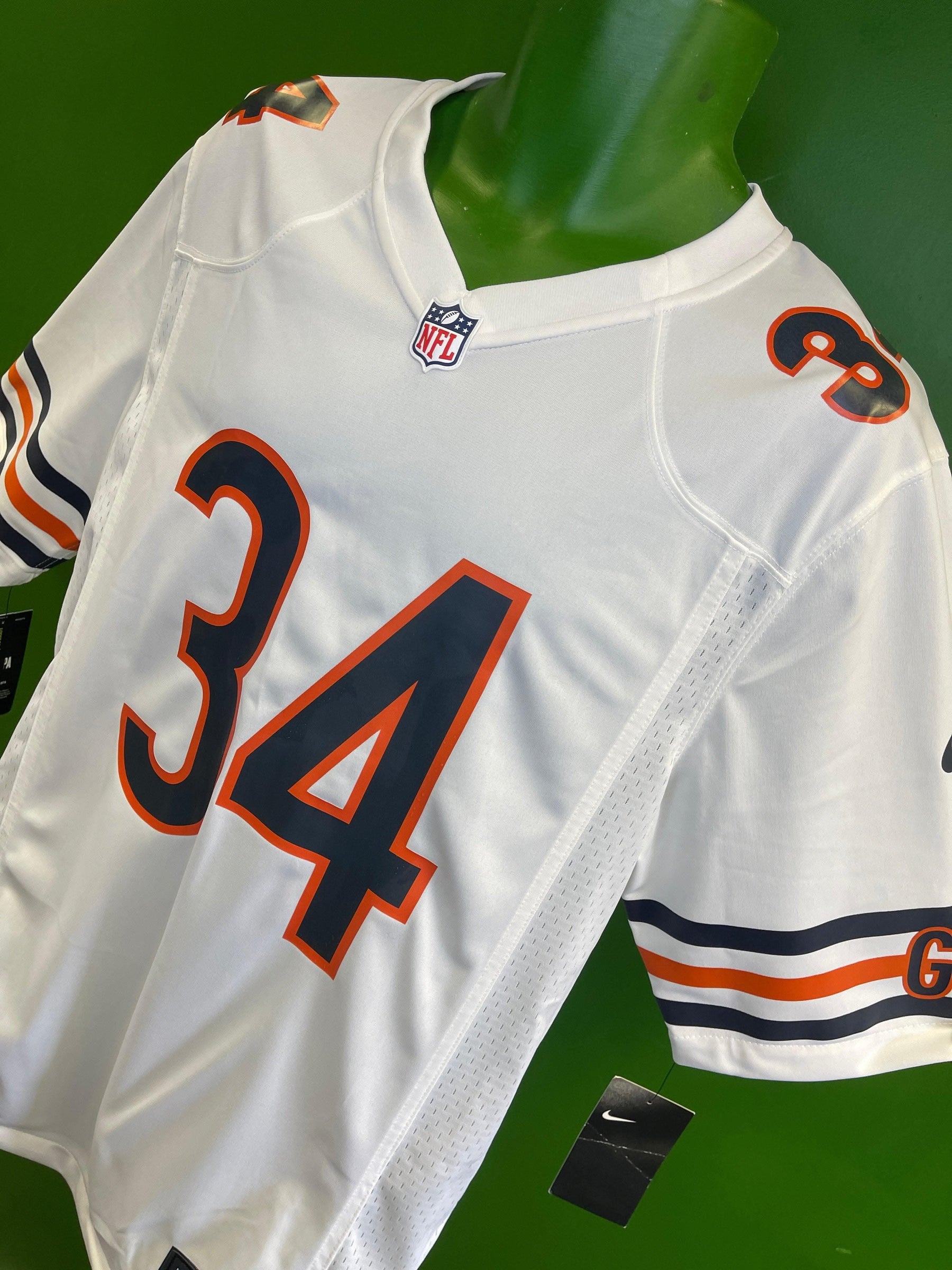 NFL Chicago Bears Walter Payton #34 Game Jersey Men's Medium NWT