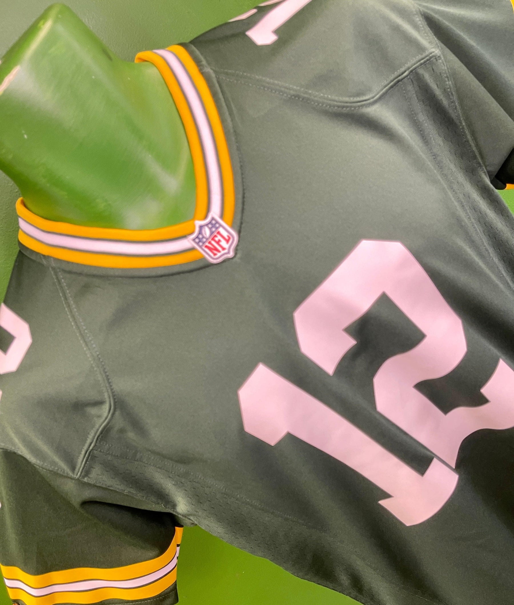 NFL Green Bay Packers Rodgers #12 Game Jersey Youth Large 14-16 NWOT