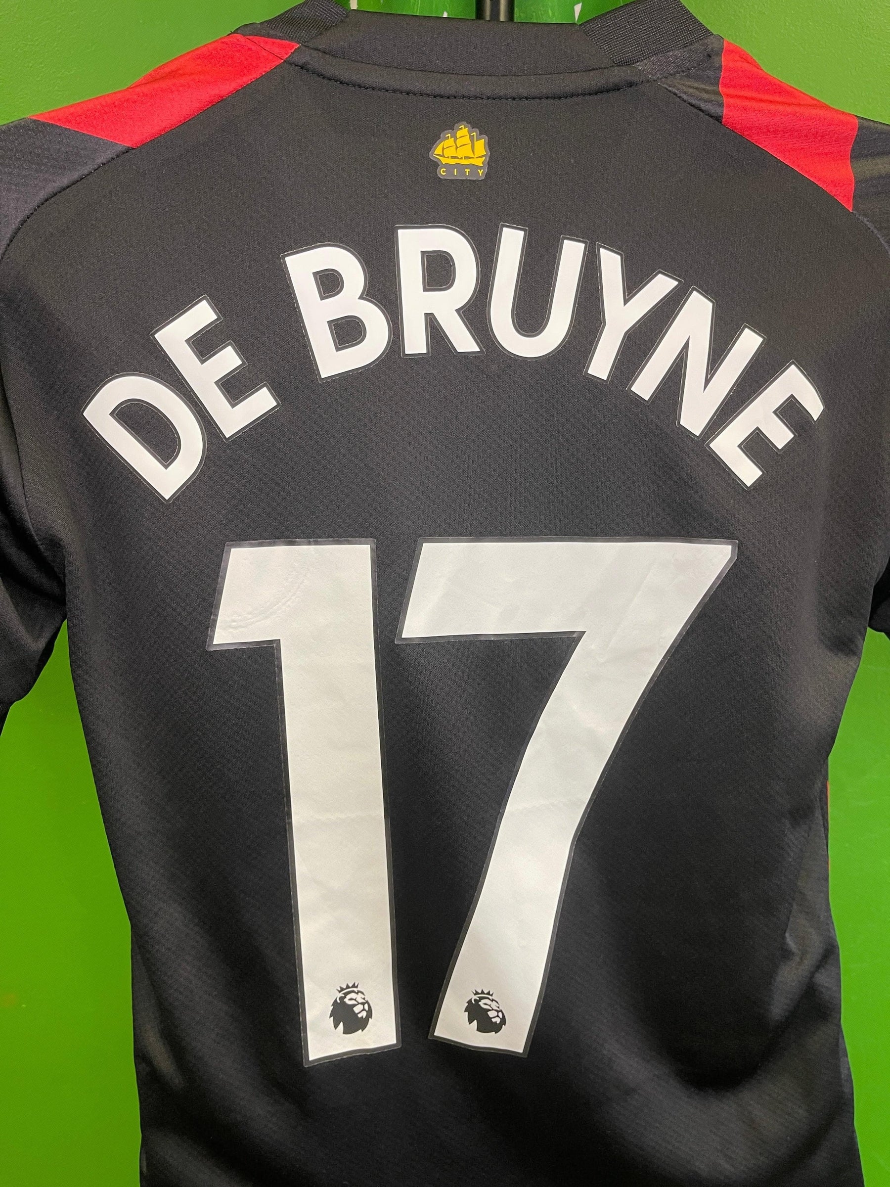 Manchester City Away Jersey 2022-23 Puma De Bruyne Men's X-Small NWT
