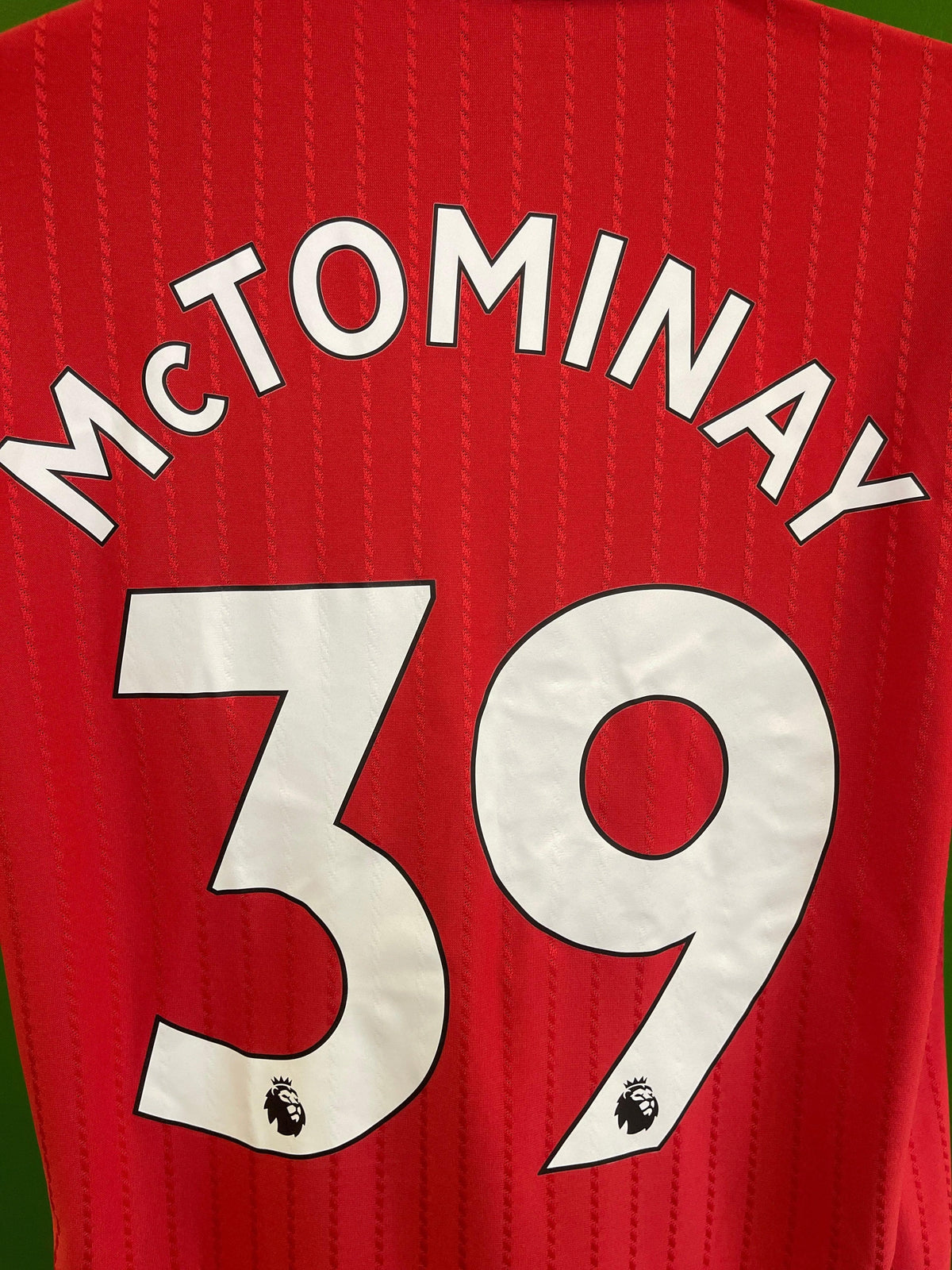 Manchester United McTominay #39 Adidas 22/23 Authentic Home Jersey Men's Medium NWT