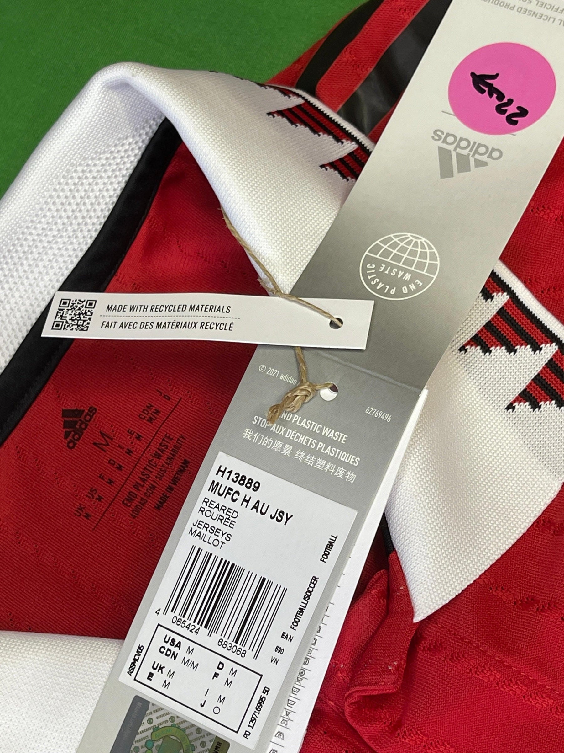 Manchester United McTominay #39 22/23 Authentic Home Jersey Men's Medium NWT