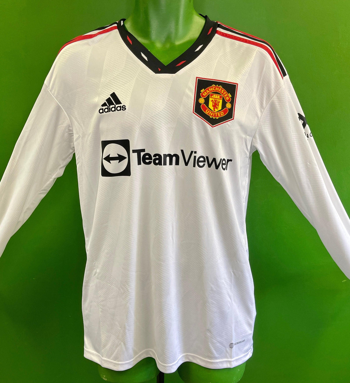 Manchester United Custom Adidas 22/23 Away L/S Jersey Men's Small NWT BARGAIN