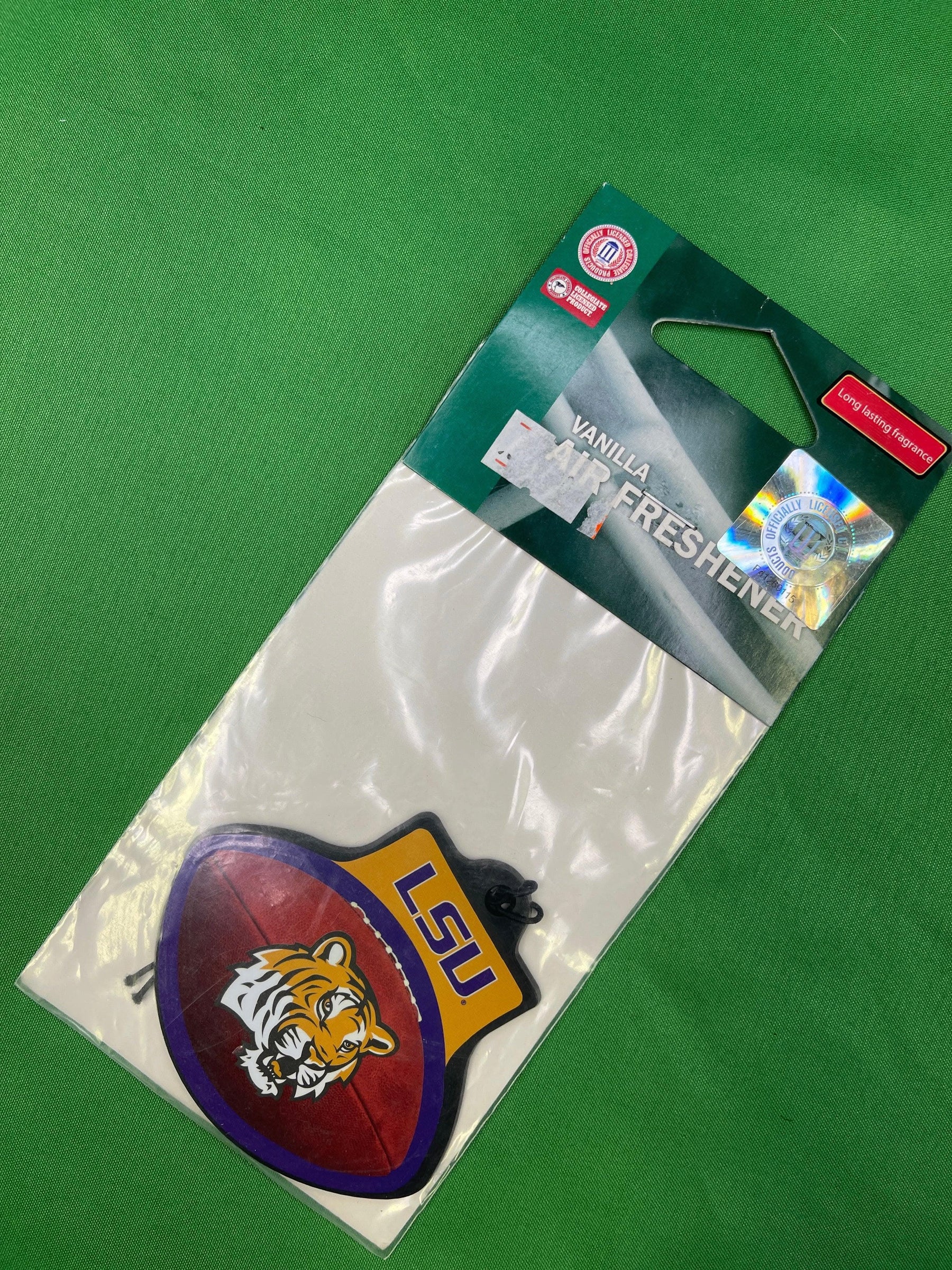 NCAA Louisiana State LSU Tigers Car Air Freshener NWT