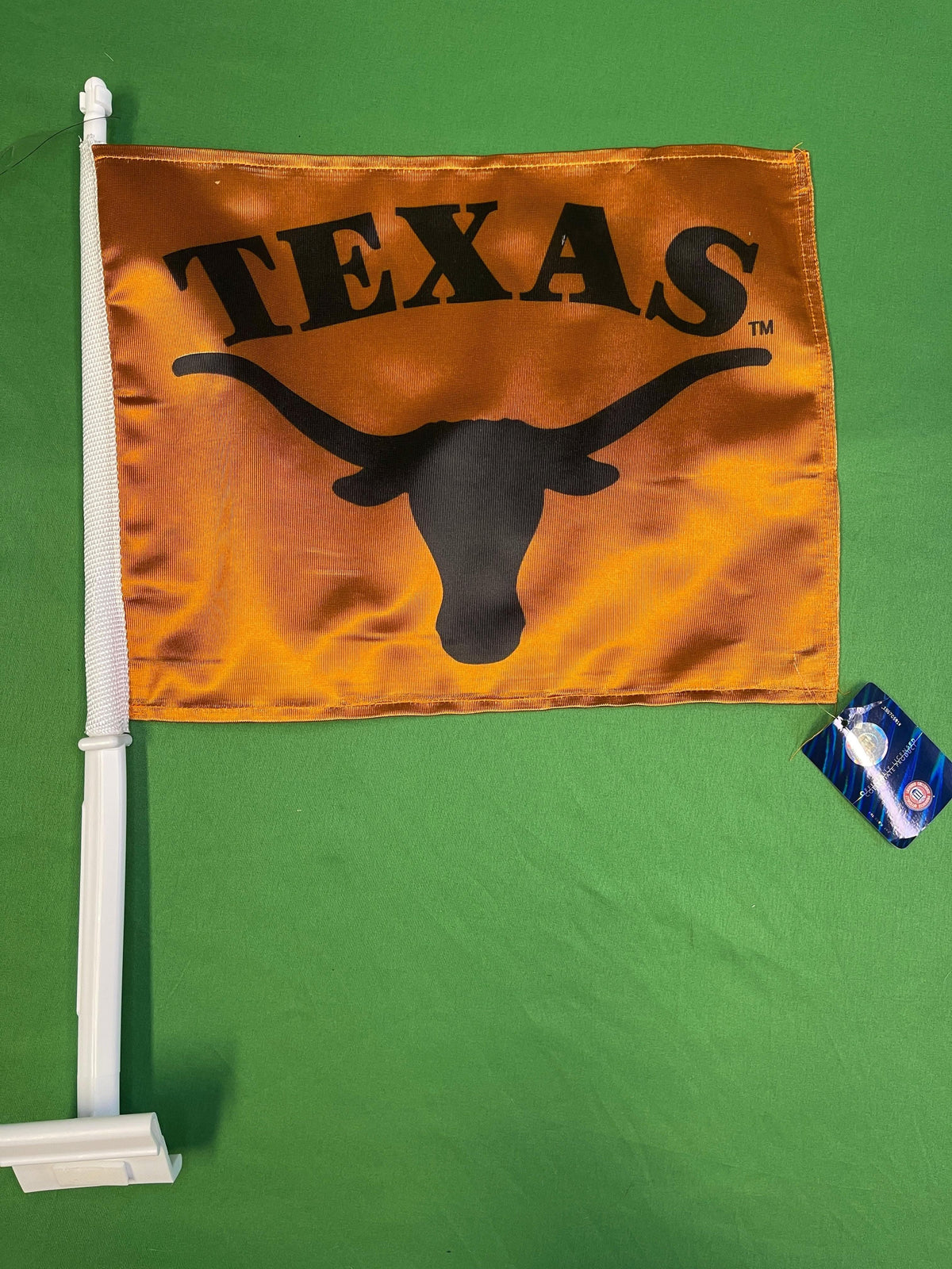 NCAA Texas Longhorns Double-Sided Car Flag NWT