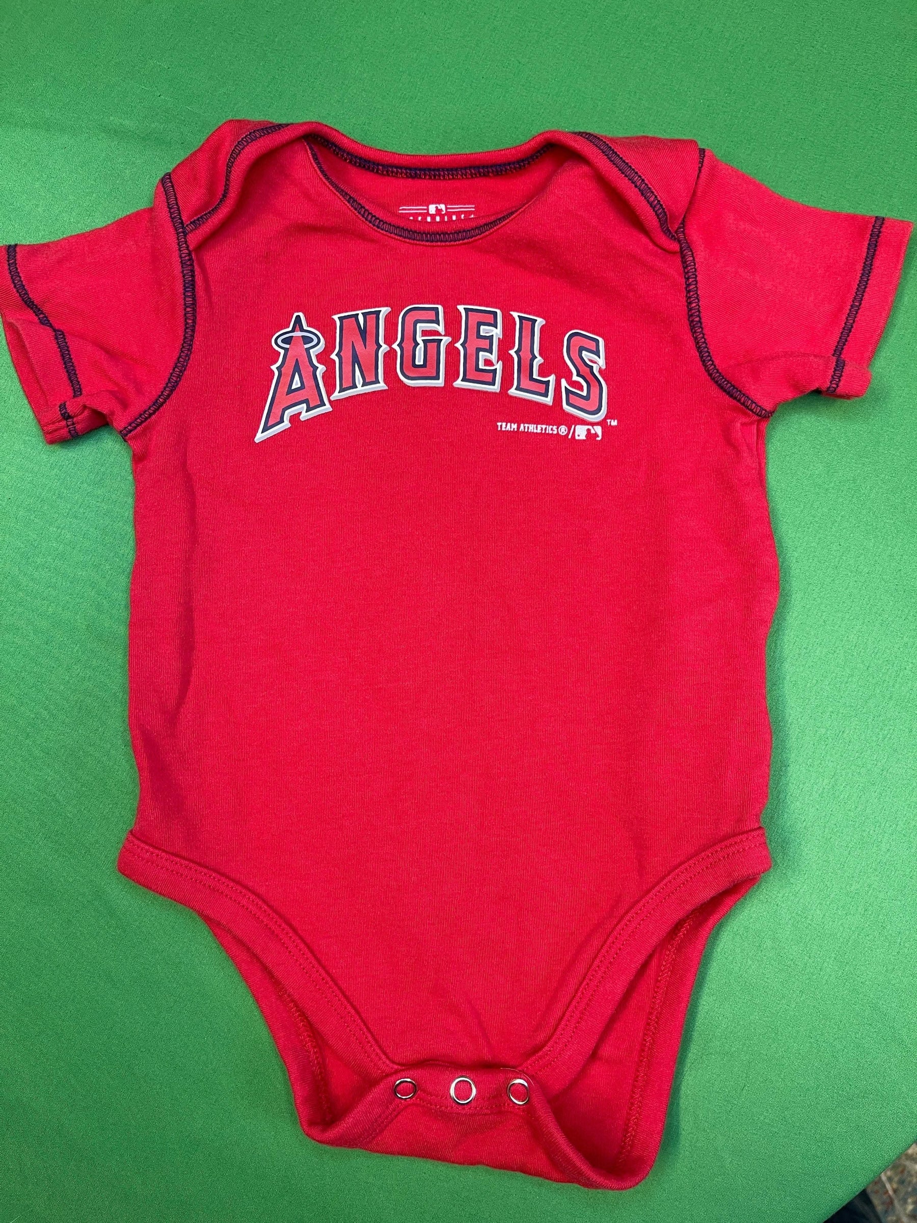 MLB Los Angeles Angels Team Athletics Infant Bodysuit/Vest 18 months