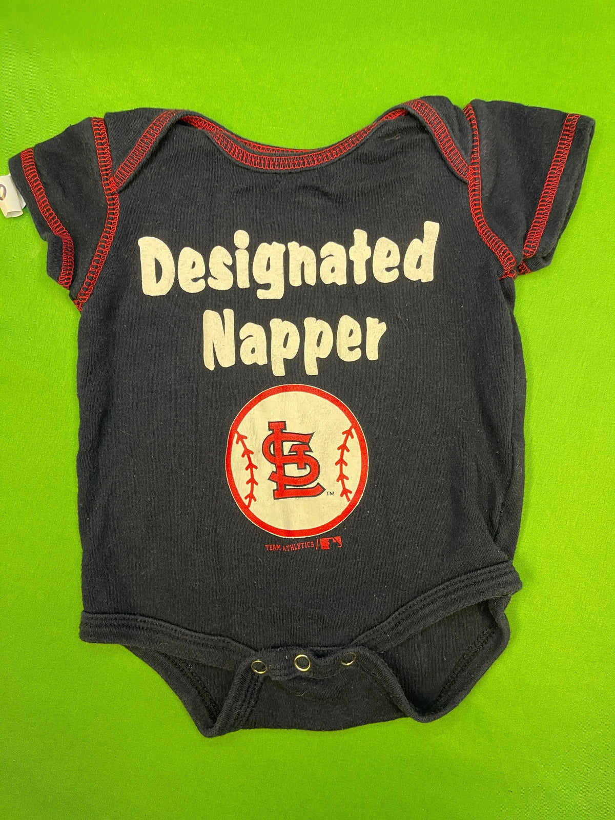 MLB St Louis Cardinals Team Athletics Baby Infant Bodysuit/Vest Newborn 0-3 months