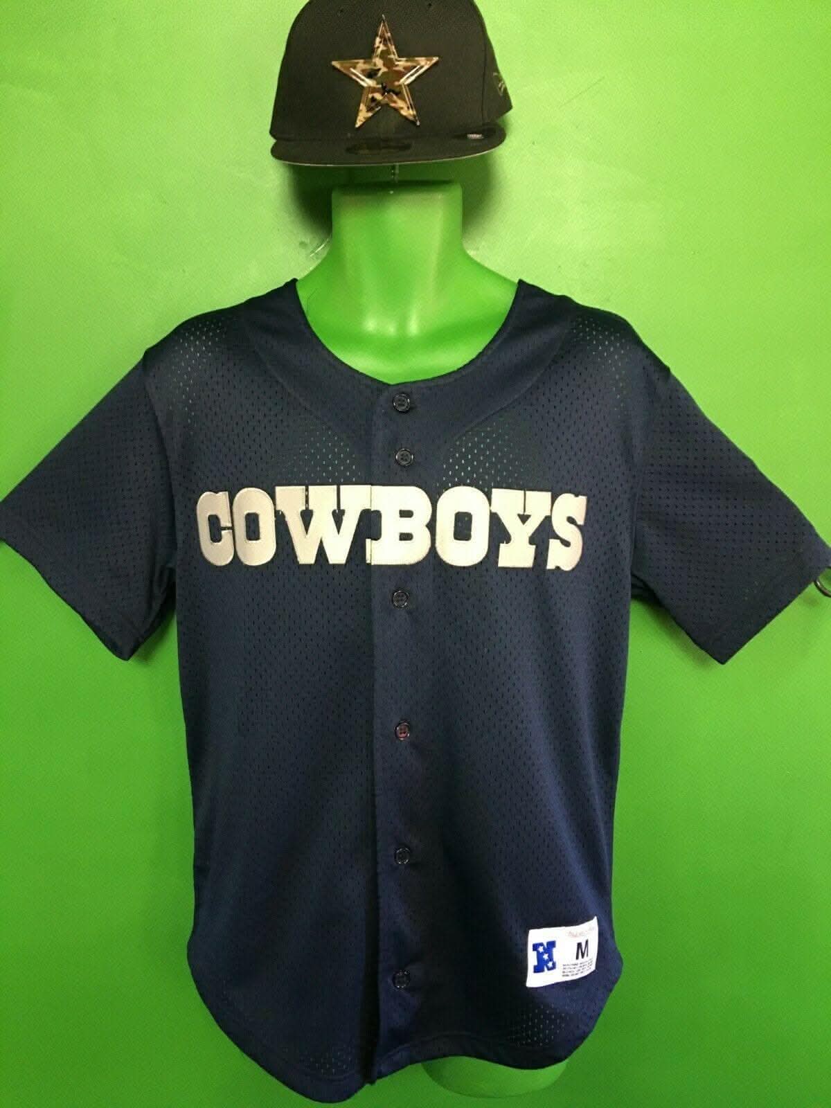 NFL Dallas Cowboys Mitchell & Ness Baseball Style Jersey Men's Medium