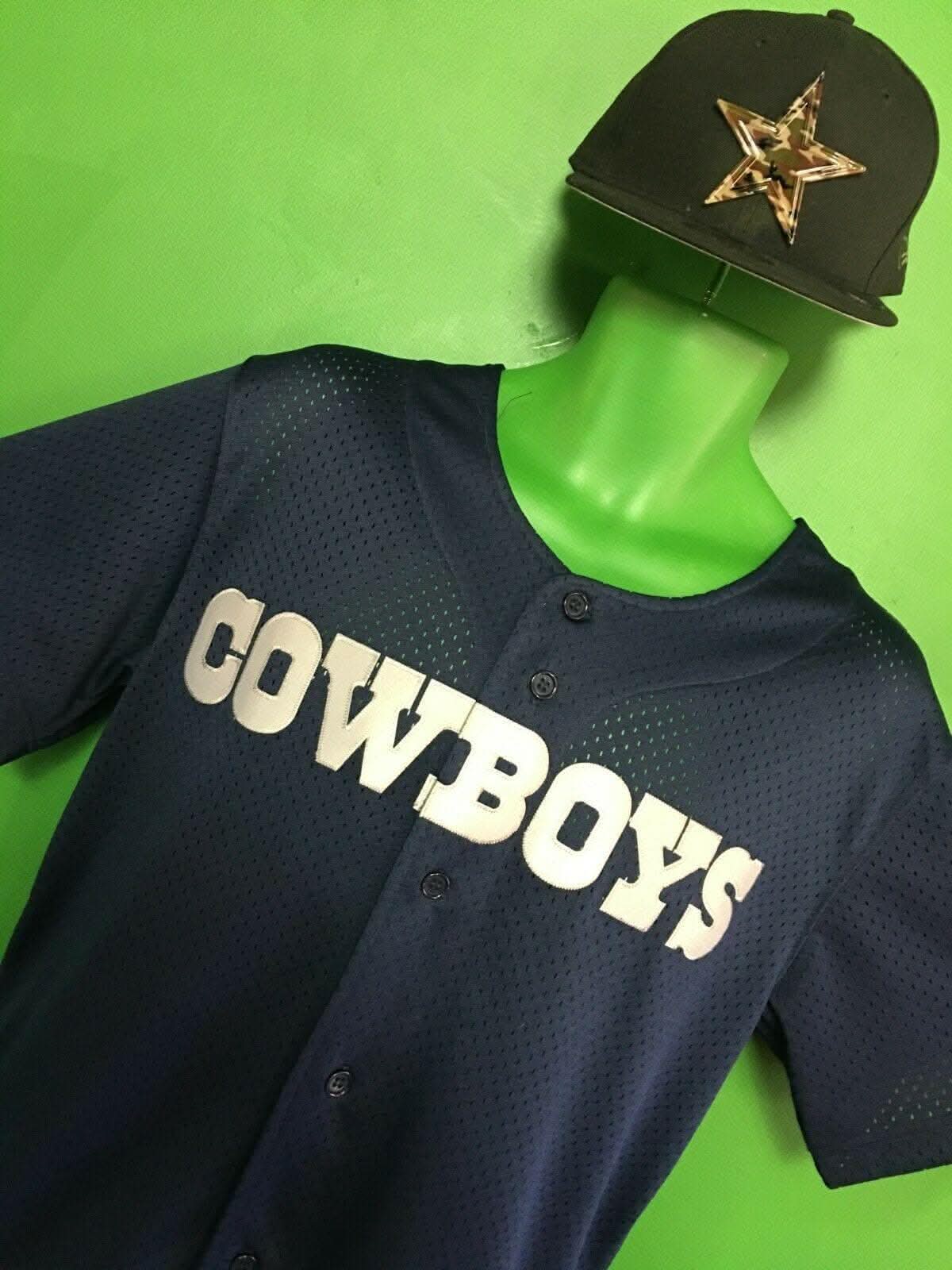 NFL Dallas Cowboys Mitchell & Ness Baseball Style Jersey Men's Medium