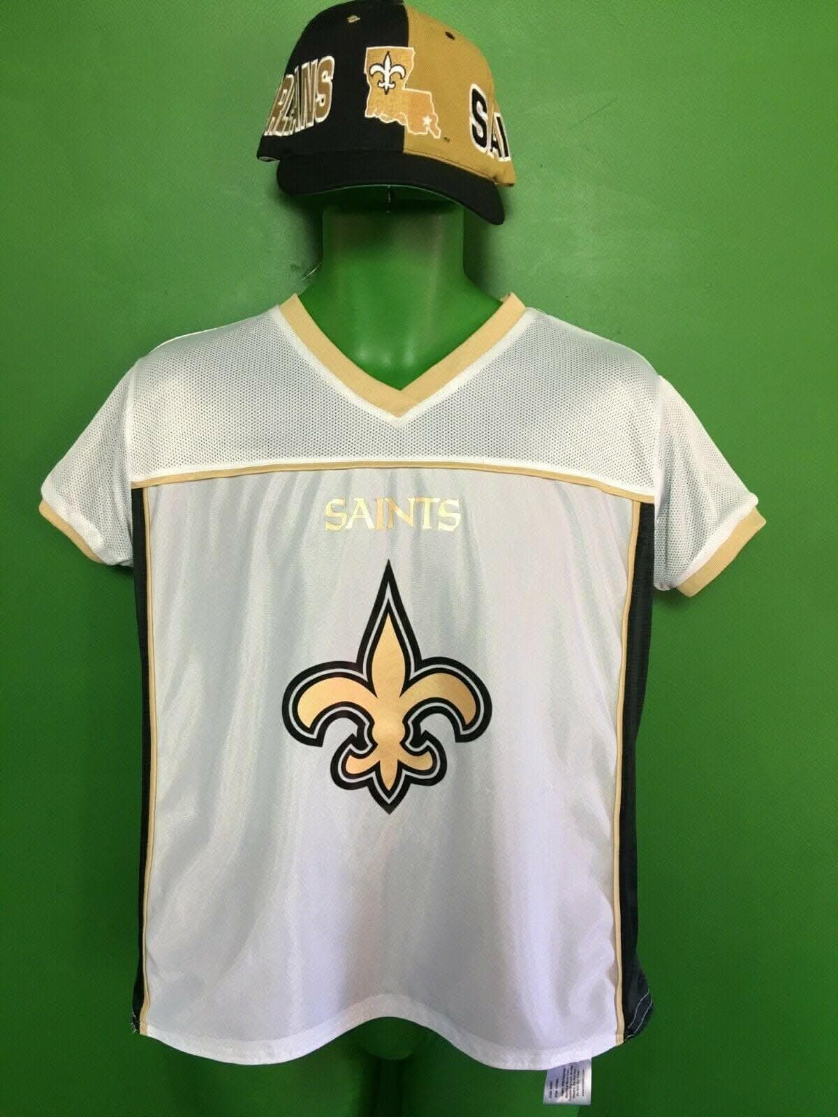 NFL New Orleans Saints Authentic Kids' Flag Football Jersey Youth X-Large 18-20