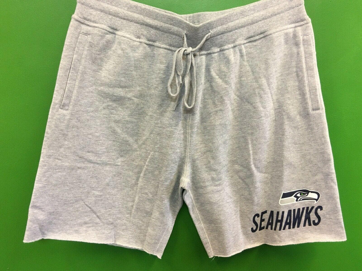 NFL Seattle Seahawks Grey Sweat Shorts Men's X-Large NWT