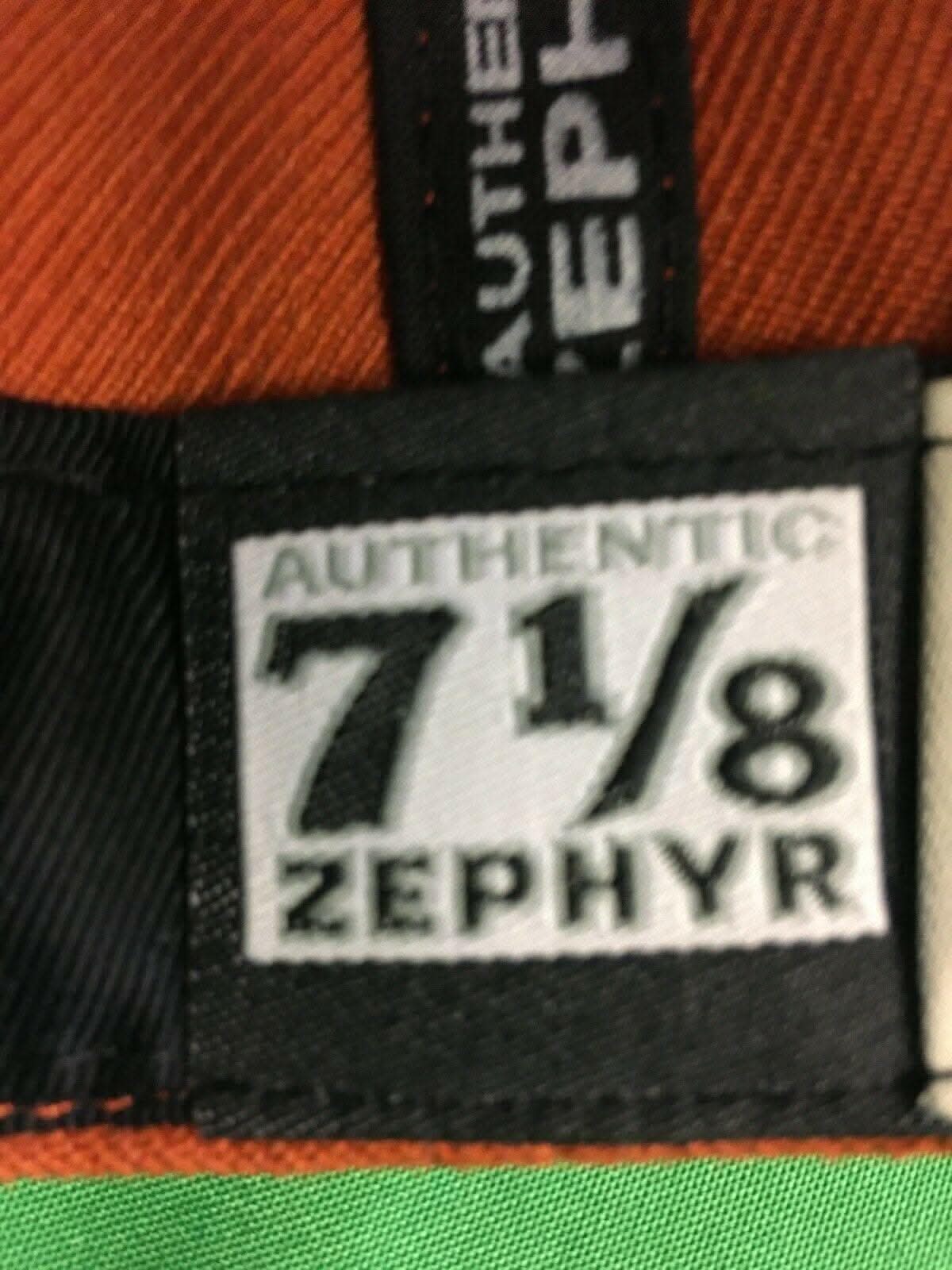 NCAA Texas Longhorns Zephyr Orange Hat/Cap Size 7-1/8 NWT