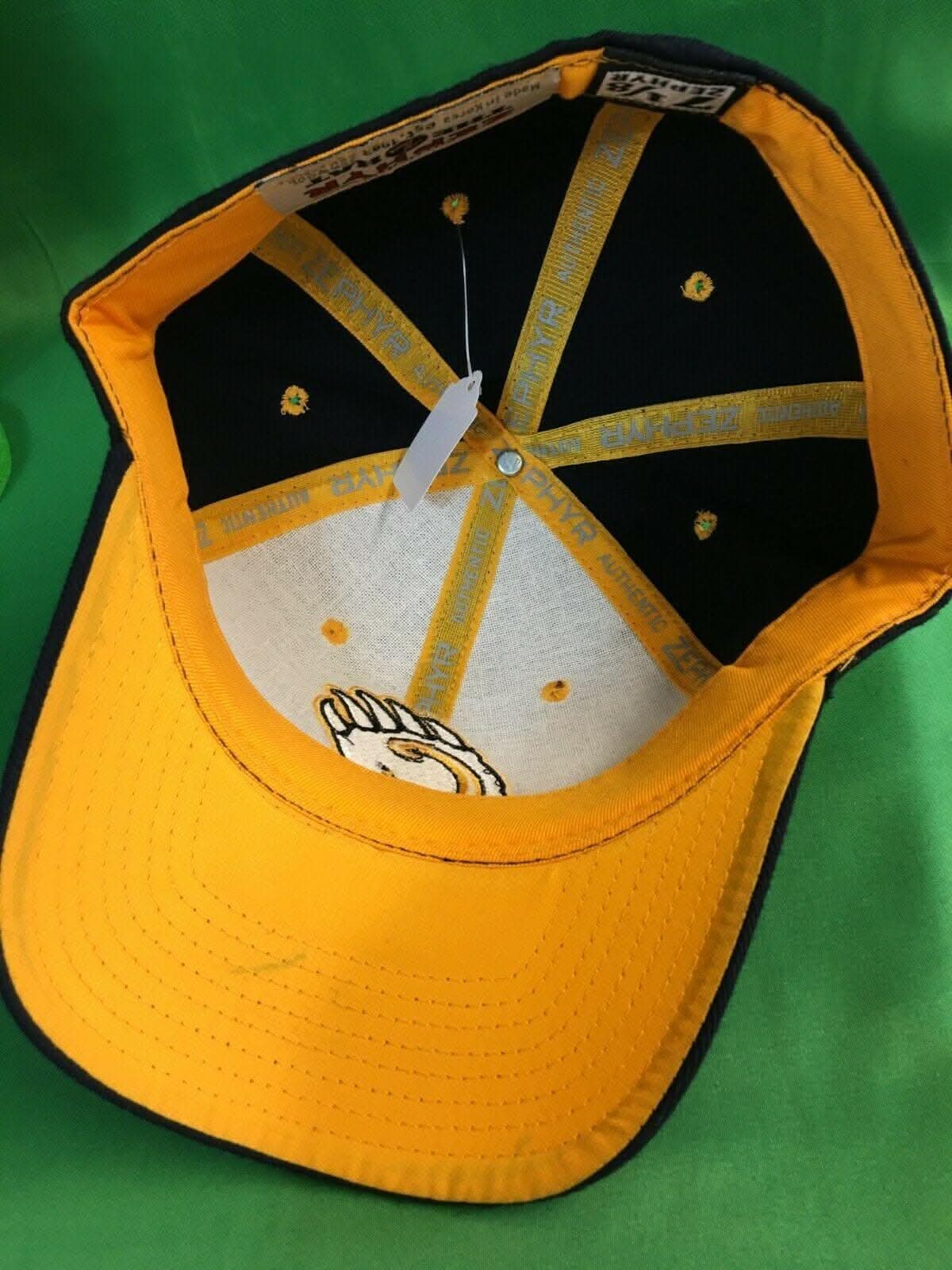 NCAA California Golden Bears Zephyr Black Hat/Cap 7-1/8 NWT