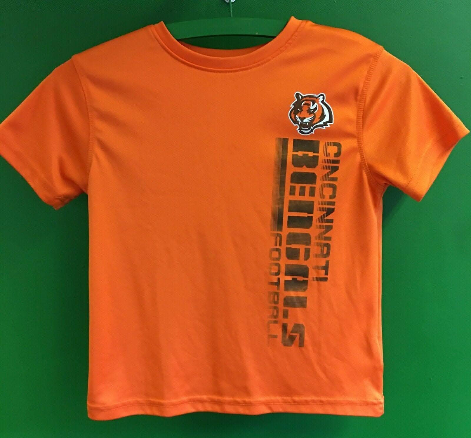 NFL Cincinnati Bengals Wicking T-Shirt Youth Small 6