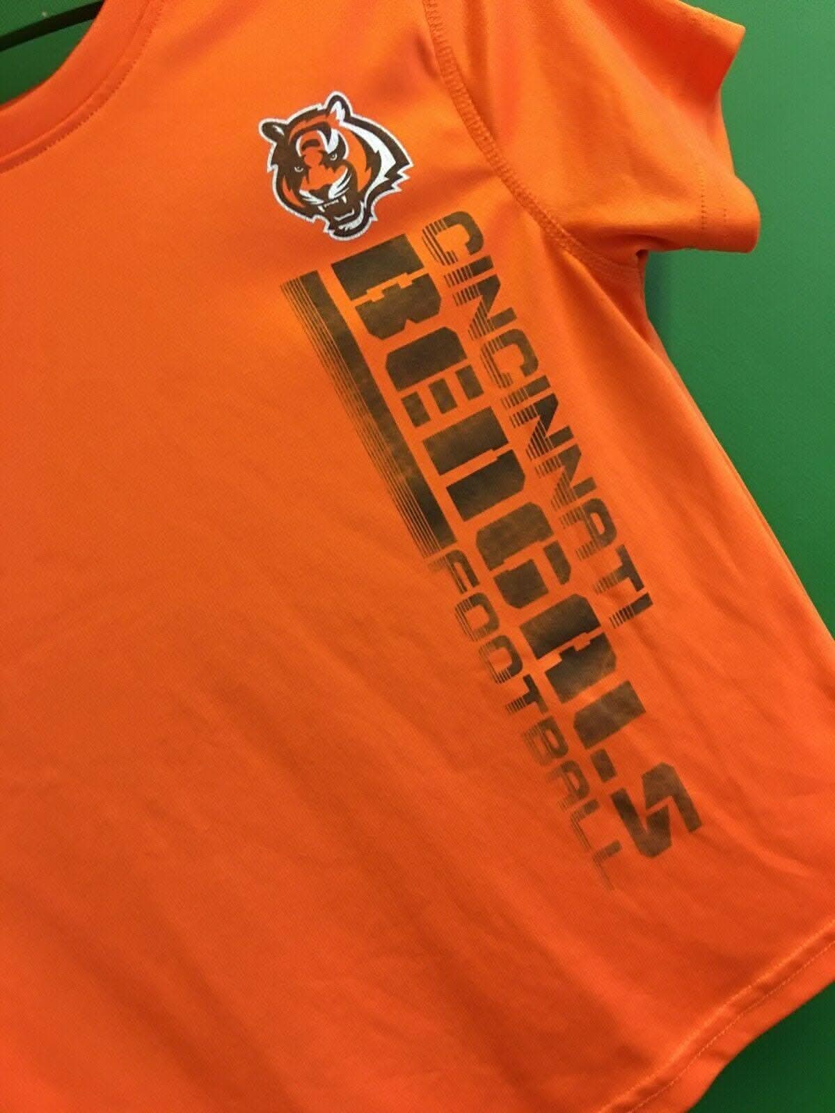 NFL Cincinnati Bengals Wicking T-Shirt Youth Small 6