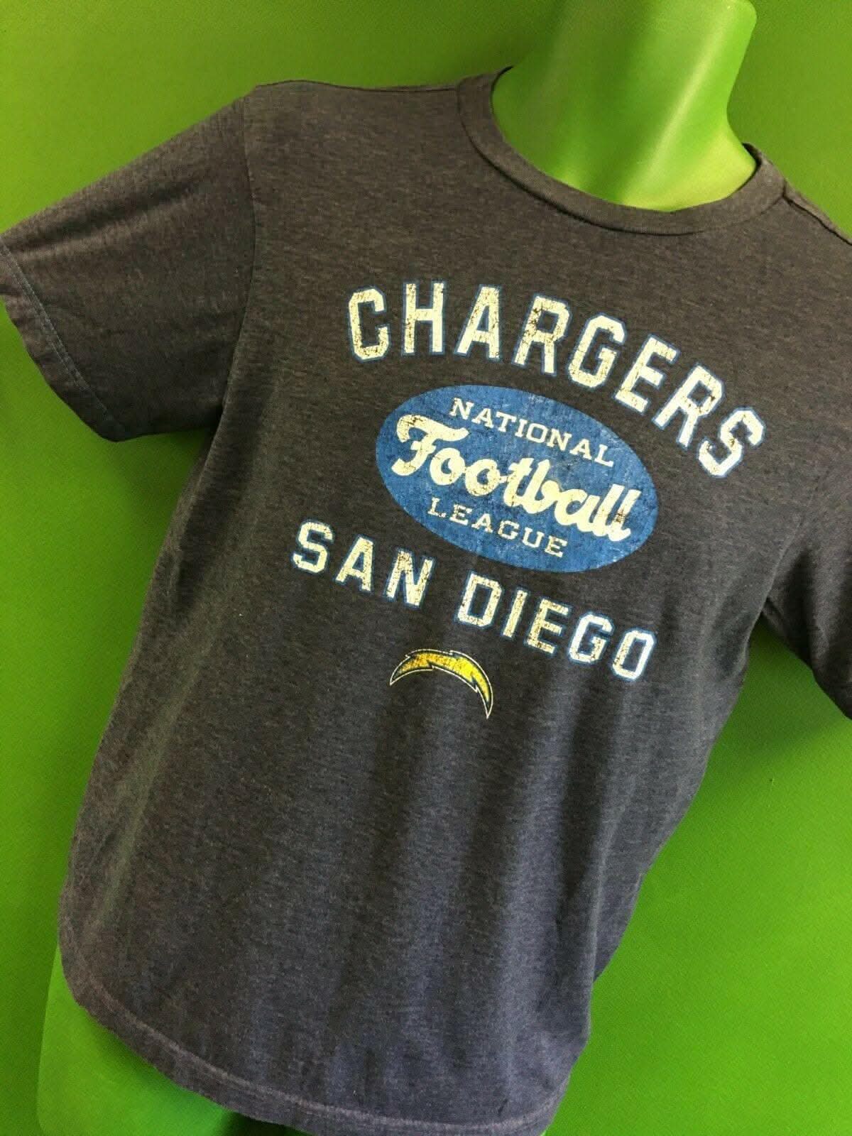 NFL (San Diego) Los Angeles Chargers Heathered Blue T-Shirt Youth Large