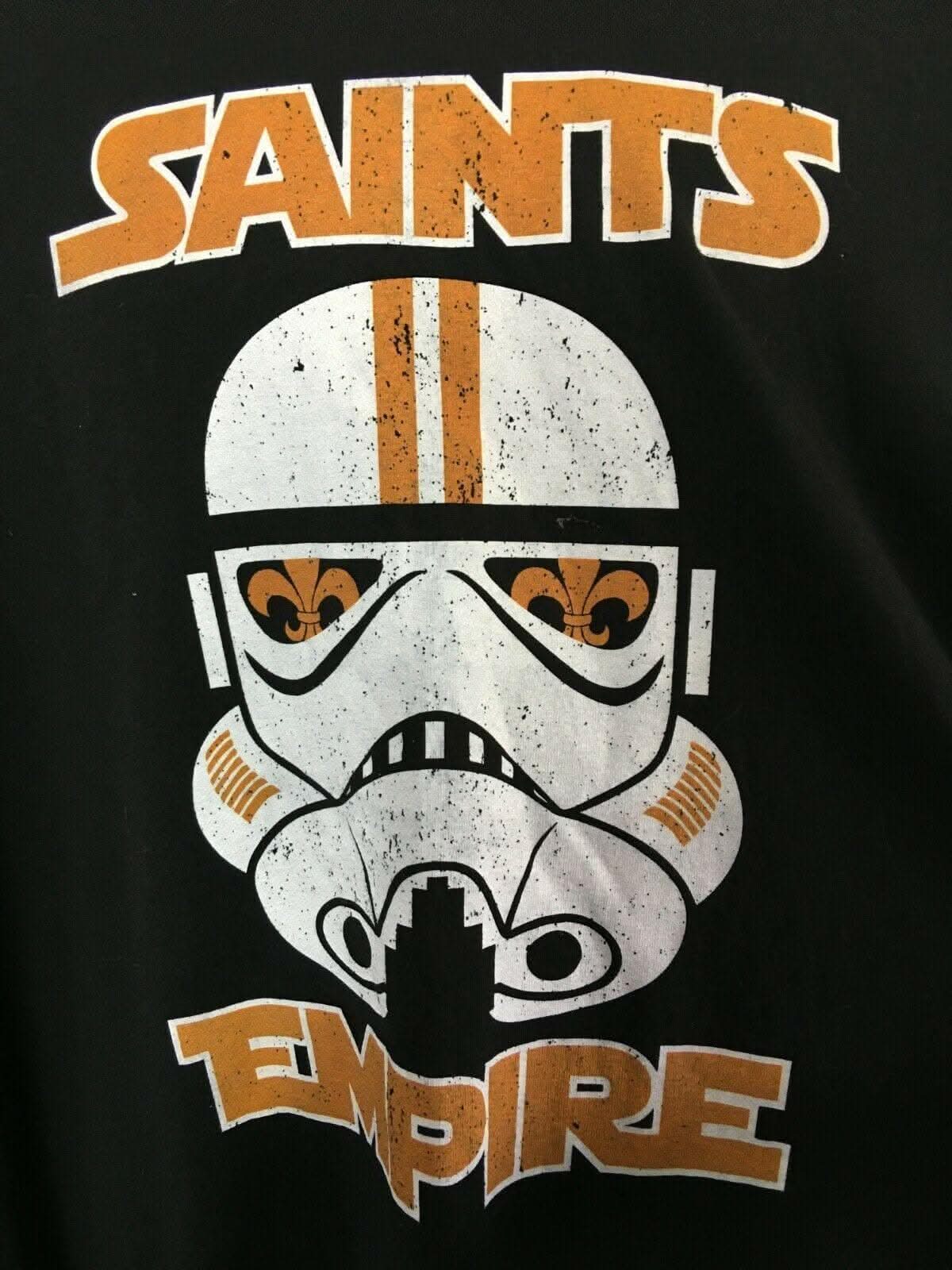 NFL New Orleans Saints Hanes Star Wars T-Shirt Men's 4X-Large