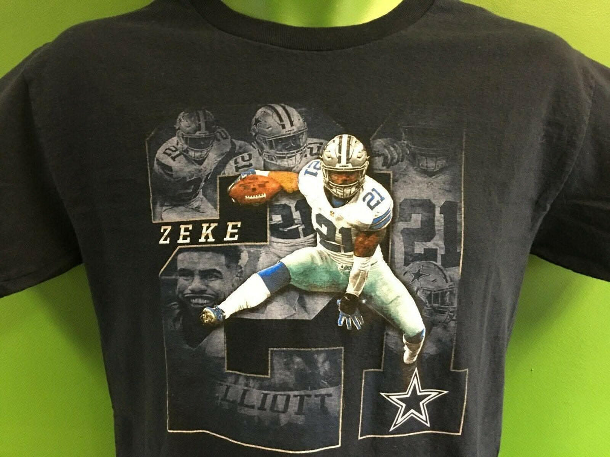 NFL Dallas Cowboys Ezekiel Elliot #21 T-Shirt Youth Large 14-16