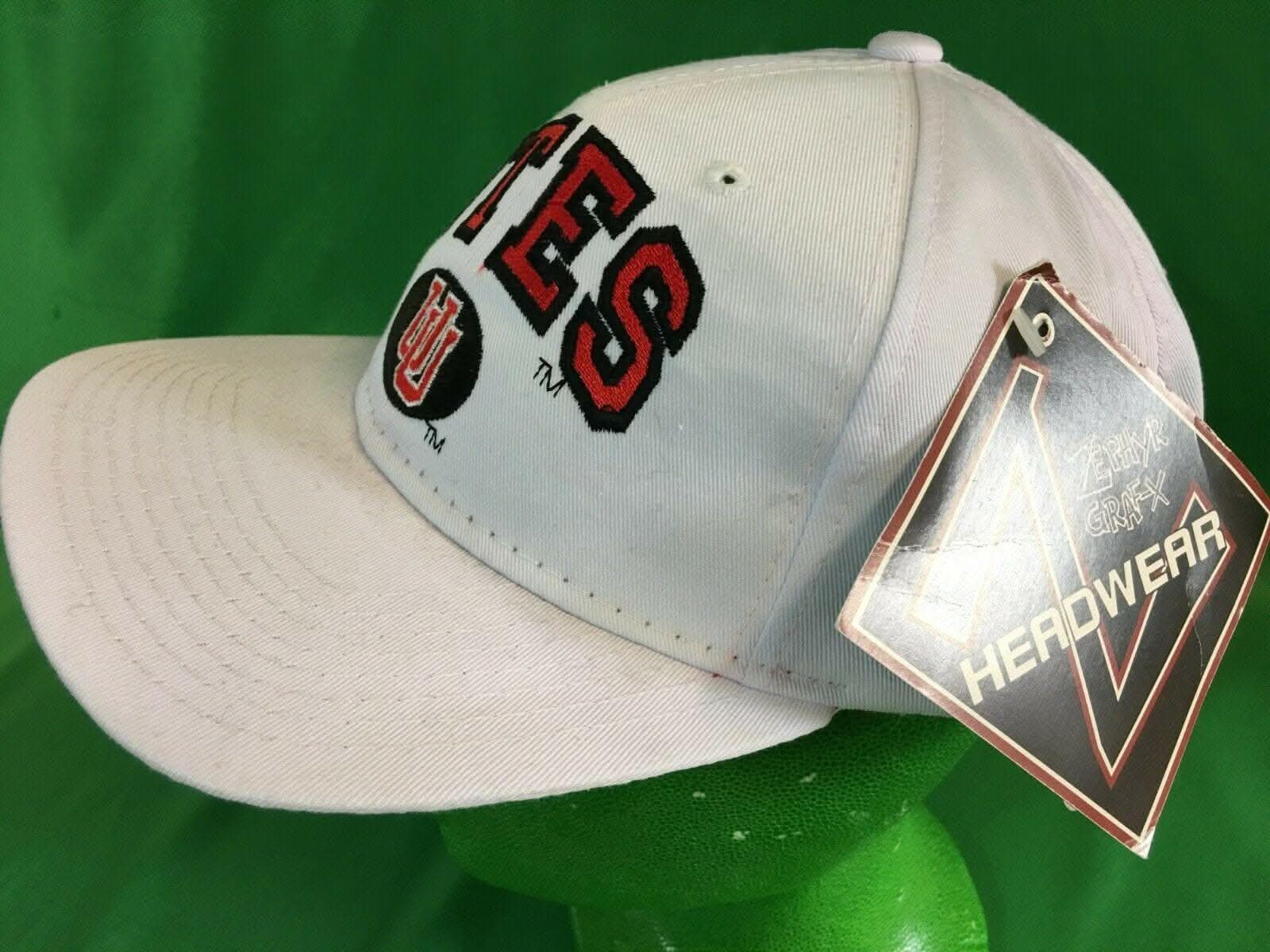 NCAA Utah Utes Zephyr Snapback Hat/Cap OSFM NWT