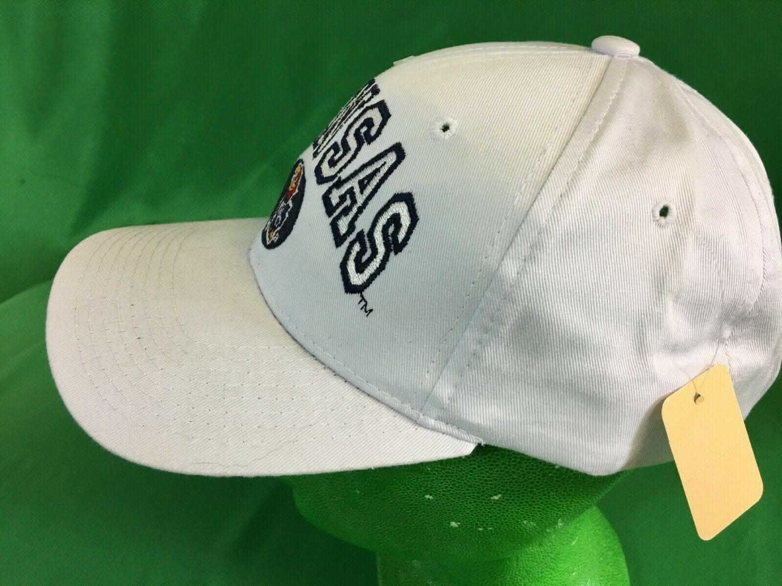 NCAA Kansas Jayhawks Zephyr White Snapback Hat/Cap NWT
