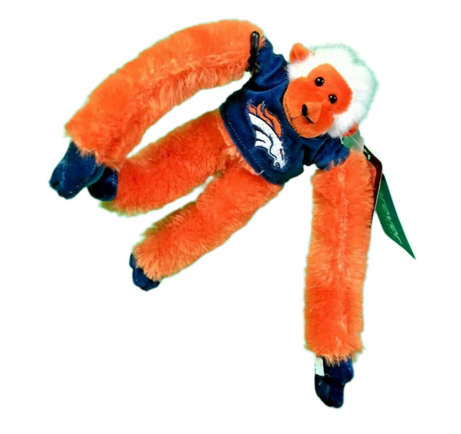 NFL Denver Broncos Forever Collectibles 8" Cheeky Monkey Cuddly Toy NWT