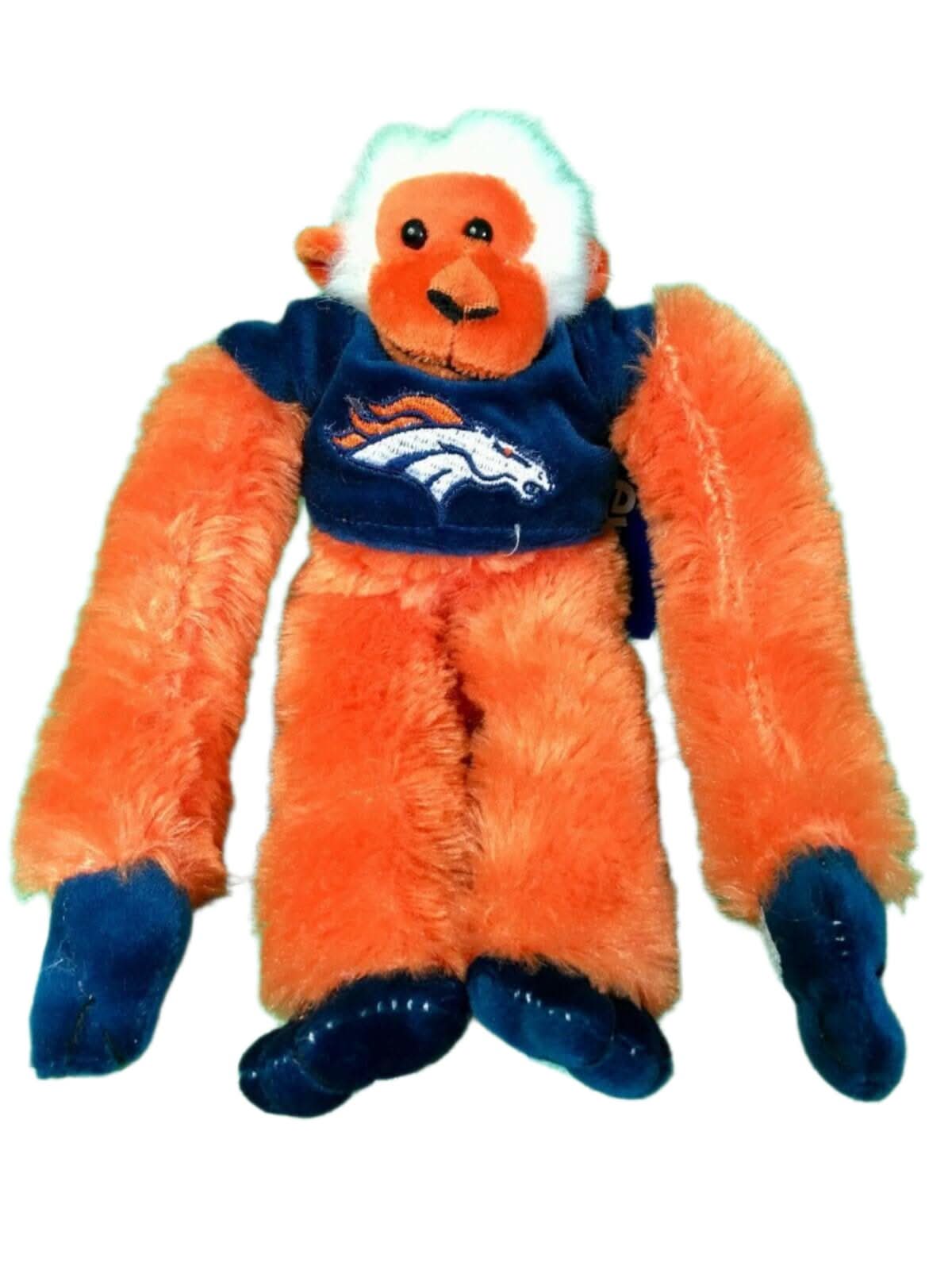 NFL Denver Broncos Forever Collectibles 8" Cheeky Monkey Cuddly Toy NWT