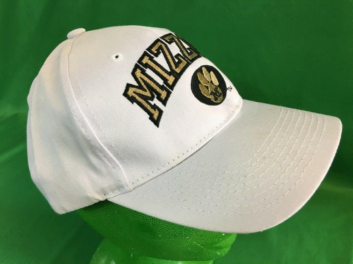 NCAA Missouri Tigers Zephyr White Snapback Hat/Cap OSFM NWT