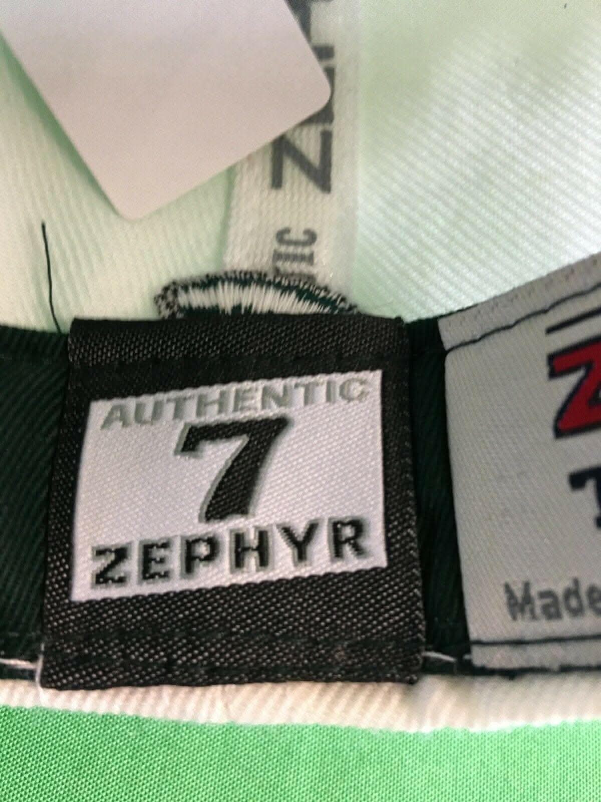 NCAA Michigan State Spartans Zephyr White Youth Hat/Cap Size 7 NWT