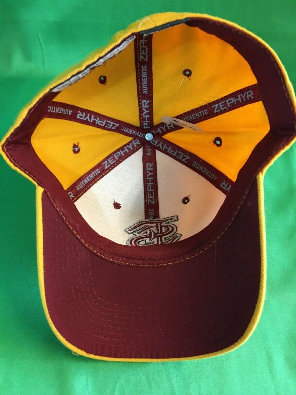 NCAA Florida State Seminoles Zephyr Hat/Cap 7-1/8 NWT