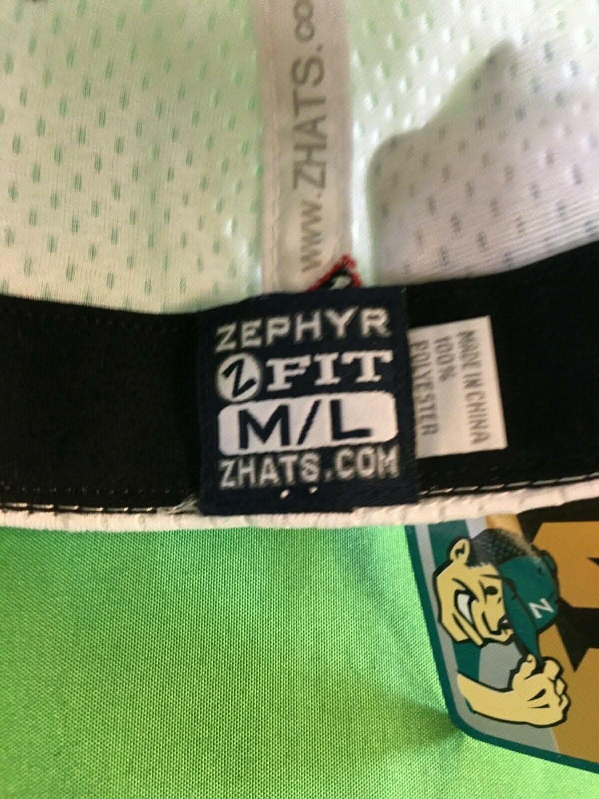 NCAA Louisville Cardinals Zephyr White Hat/Cap Medium/Large NWT
