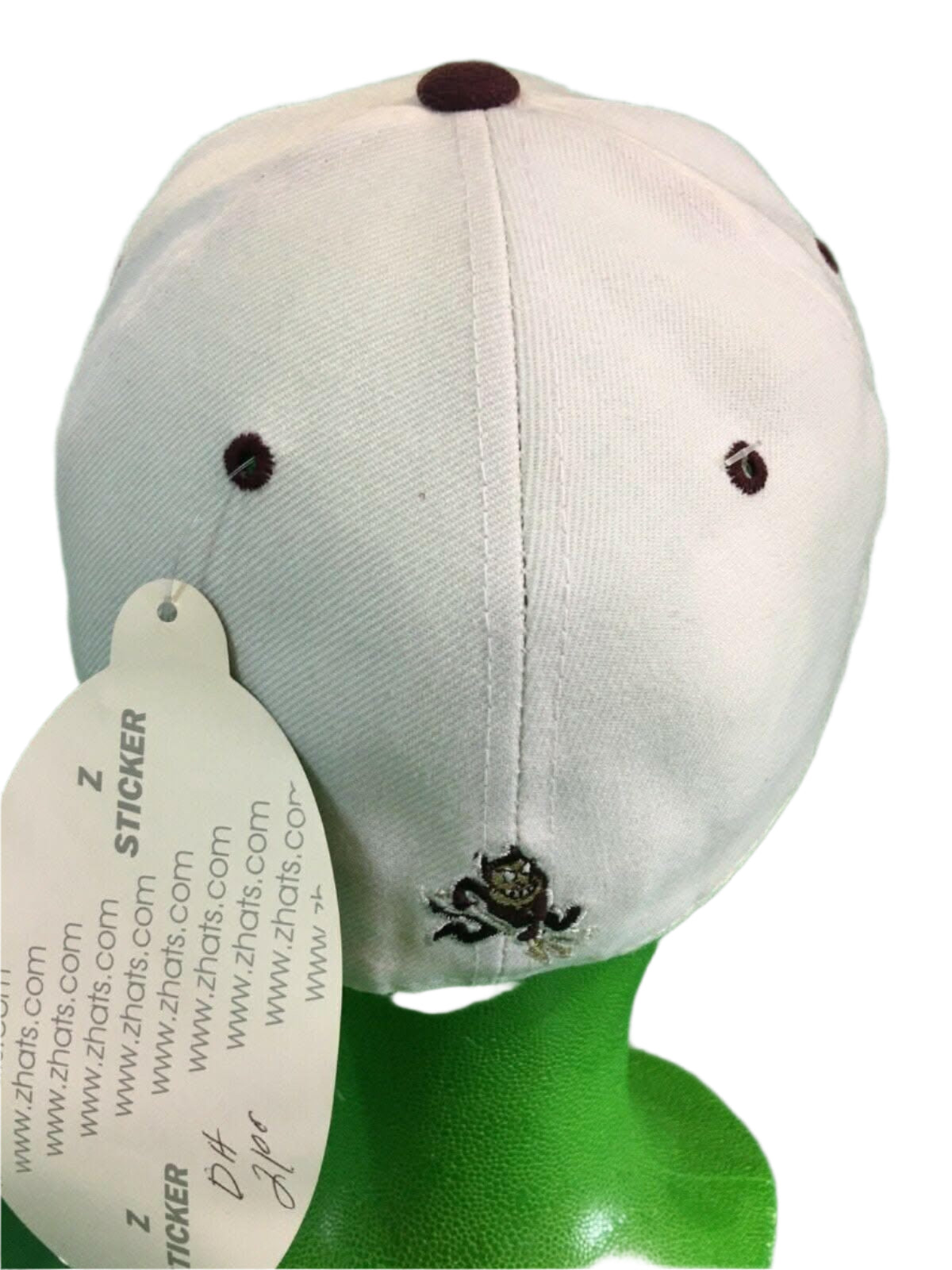 NCAA Arizona State Sun Devils Zephyr White Hat/Cap Size 7 NWT