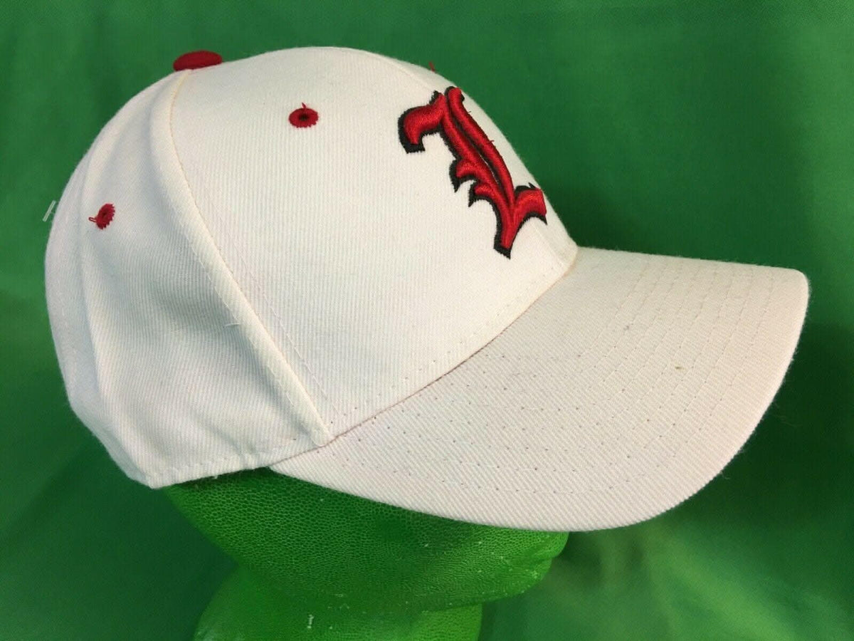 NCAA Louisville Cardinals White Hat/Cap Size 7-1/8 NWT